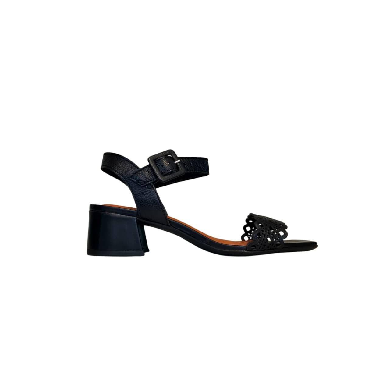 Bottero Sandalia Feminina em Couro Salto Bloco 4,5 cm Ref. 374002