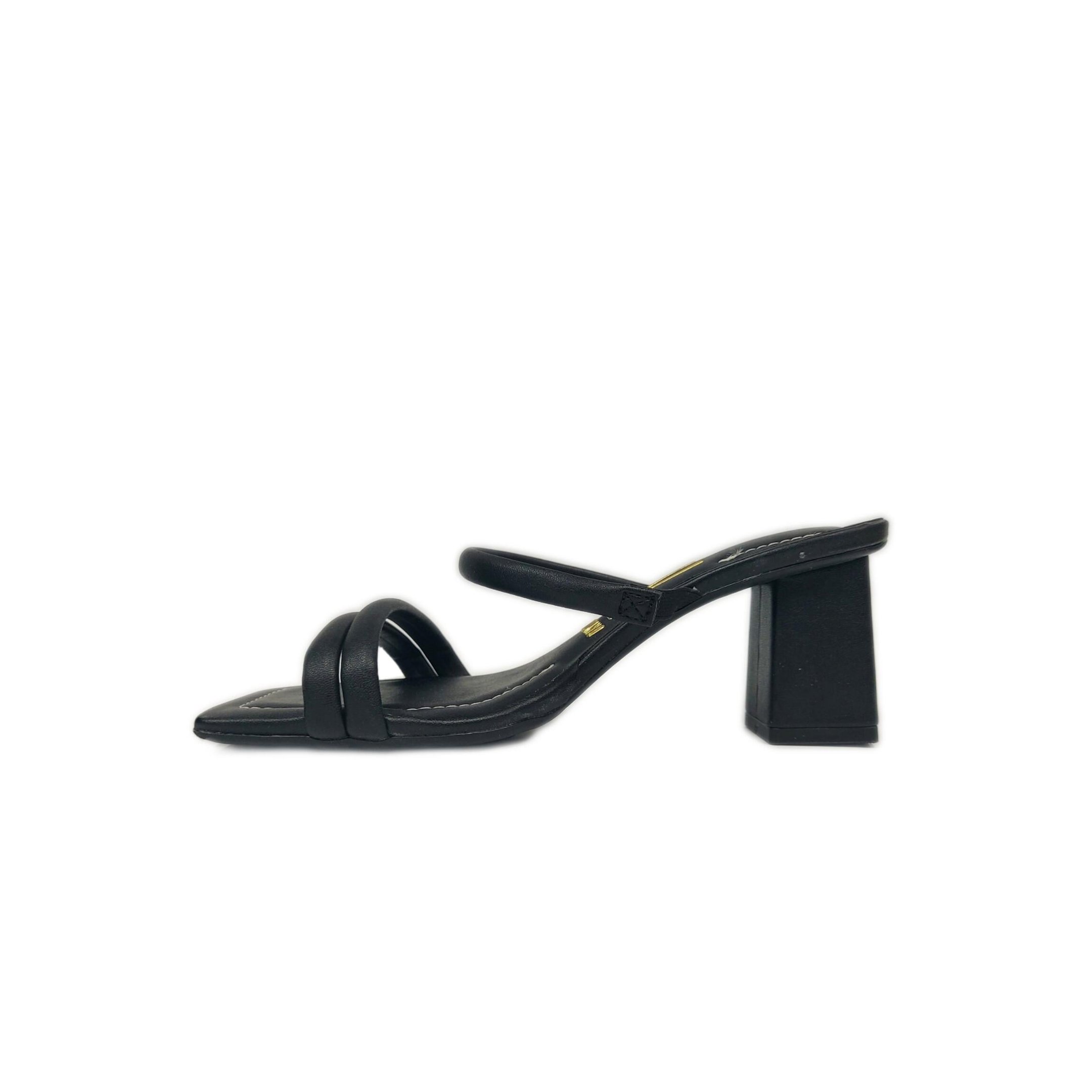 Vizzano Tamanco Feminino Salto Bloco 8 cm Ref. 6455.108 Preto 3