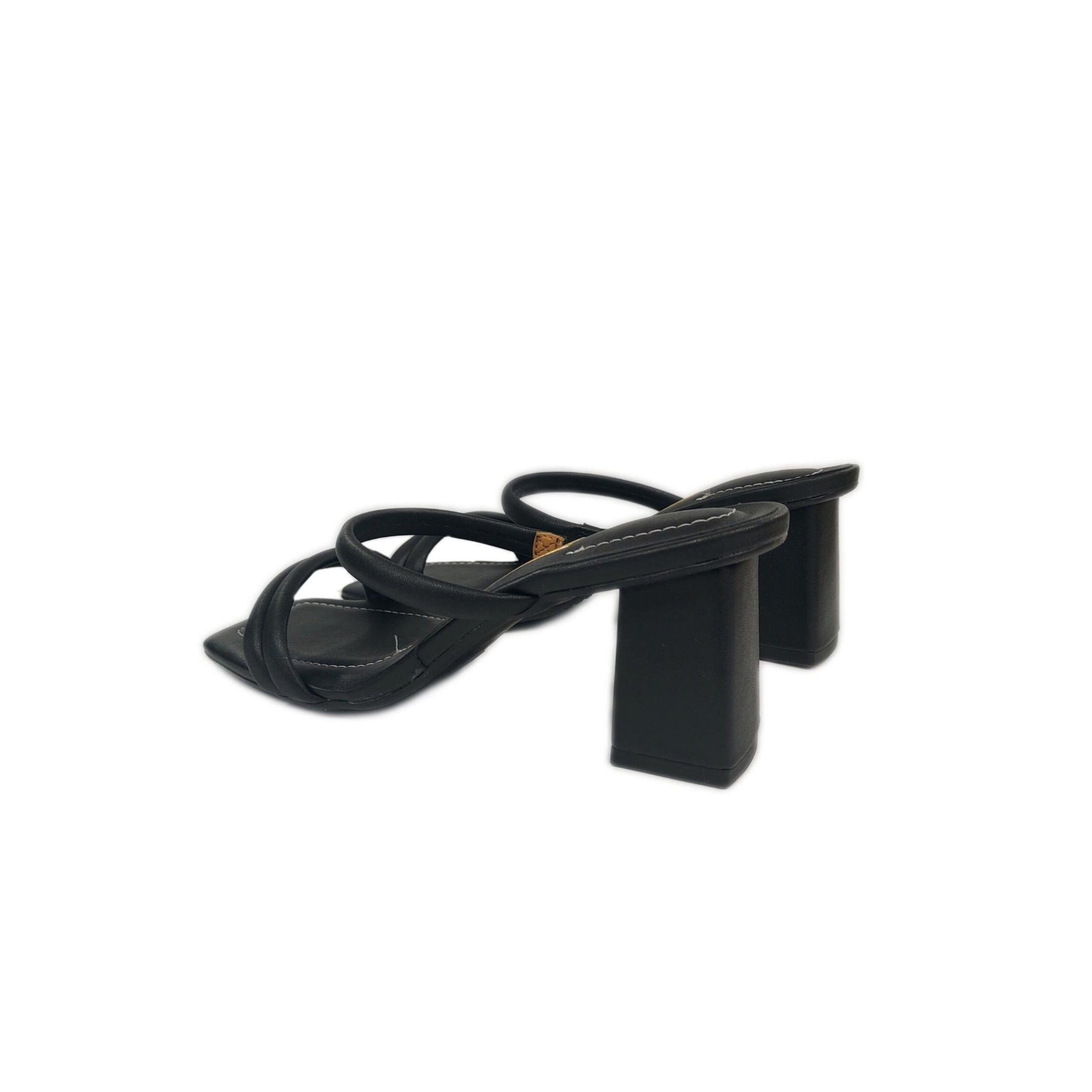 Vizzano Tamanco Feminino Salto Bloco 8 cm Ref. 6455.108 Preto 6