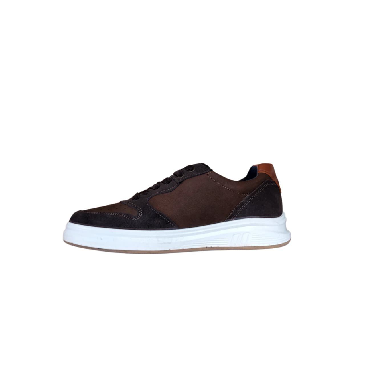 Pegada Sapatenis Masculino em Couro Ref. 112304 Chocolate 3