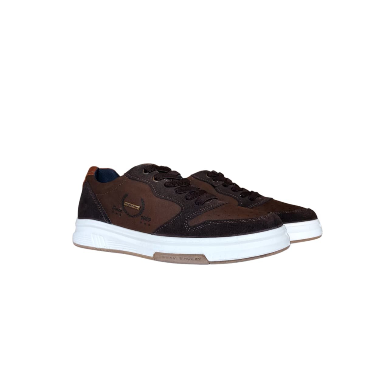 Pegada Sapatenis Masculino em Couro Ref. 112304 Chocolate 5