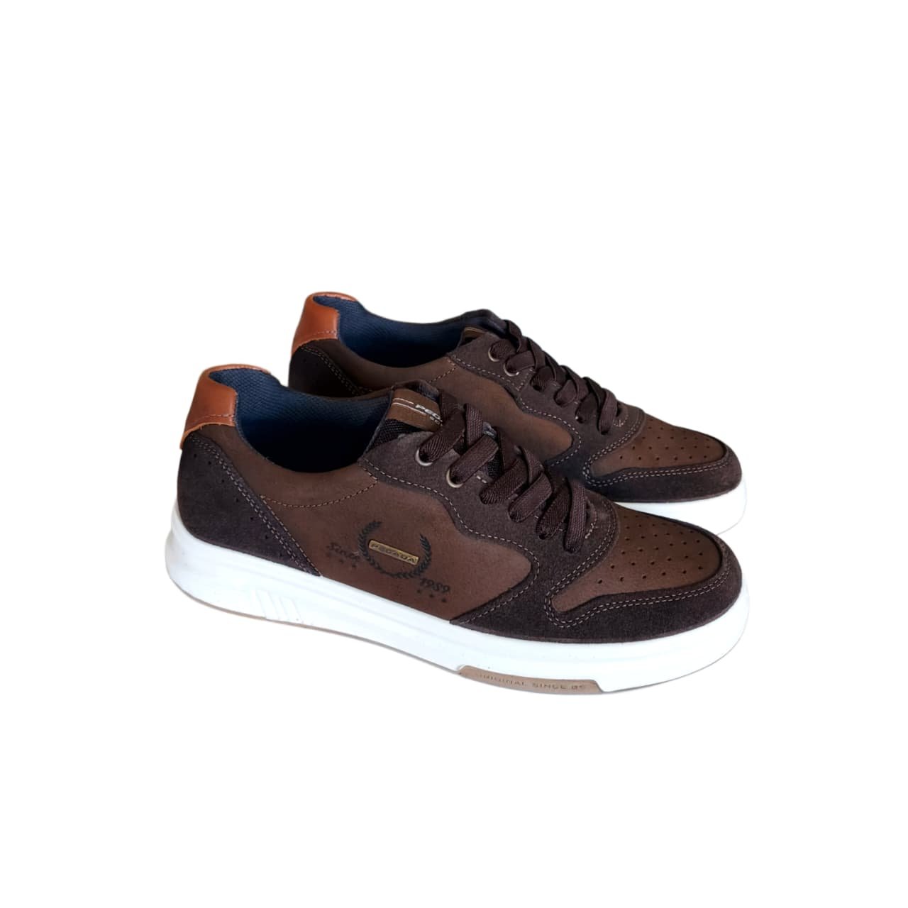 Pegada Sapatenis Masculino em Couro Ref. 112304 Chocolate 6