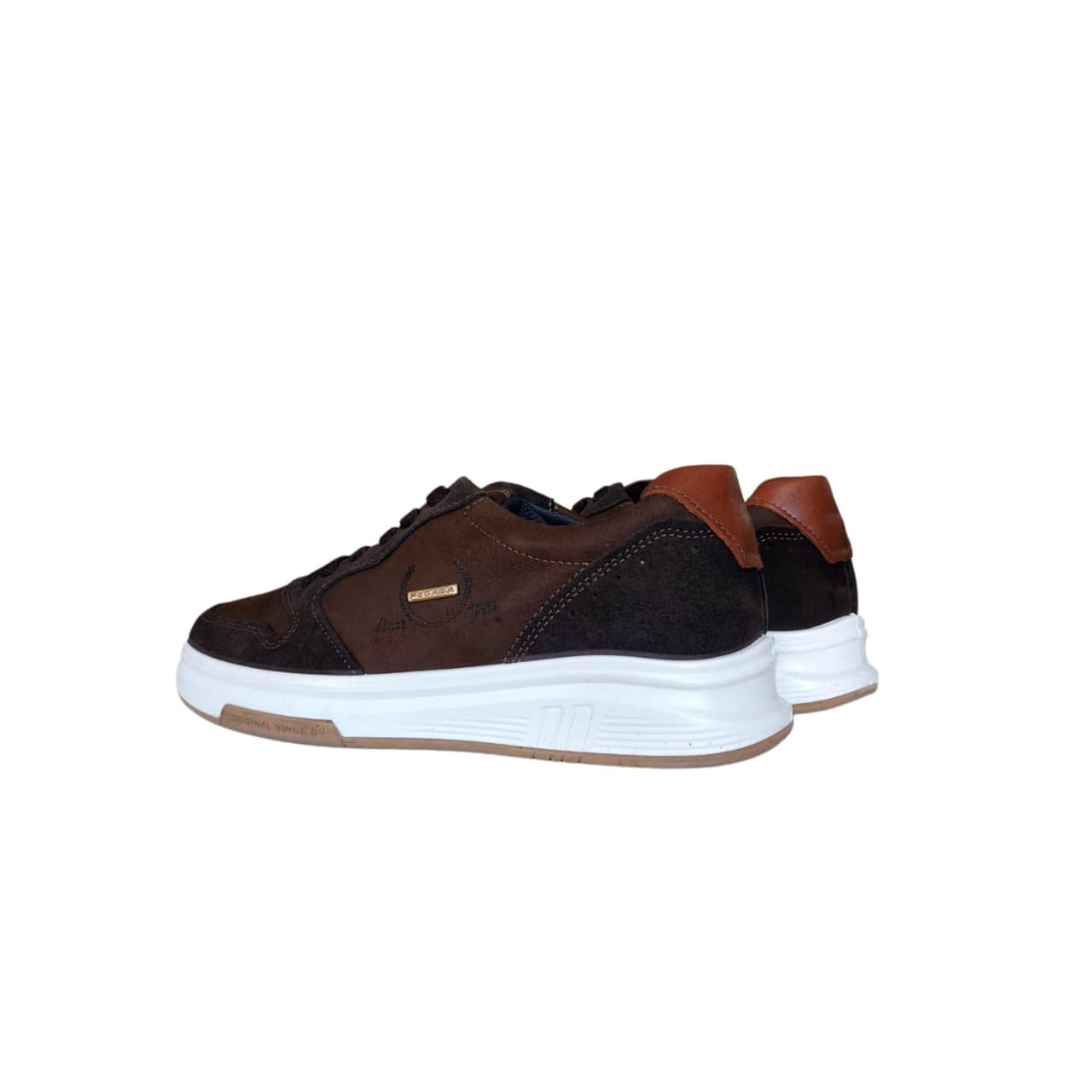 Pegada Sapatenis Masculino em Couro Ref. 112304 Chocolate 7