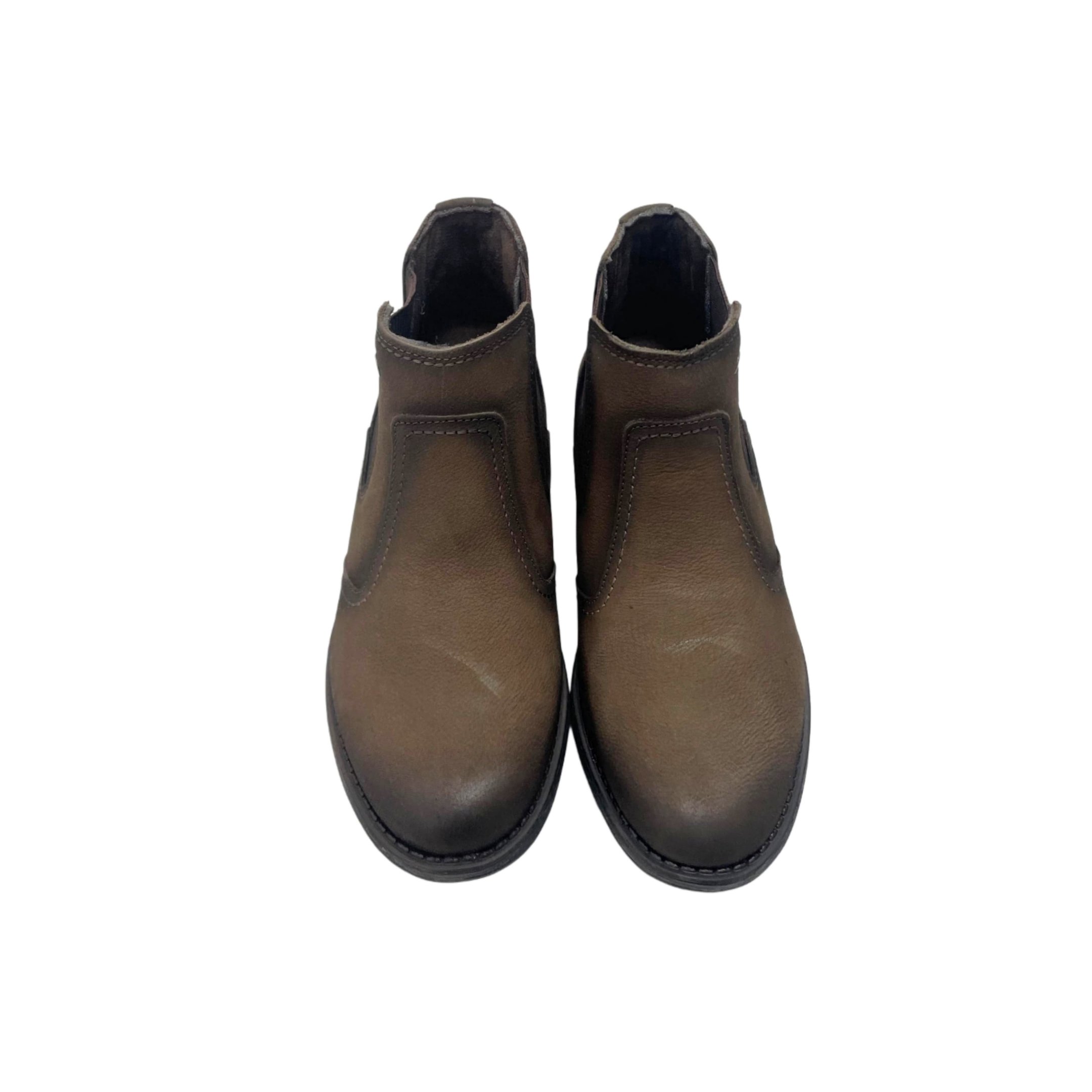 Pegada Botina Casual Masculina em Couro Ref. 180788 Chocolate 6