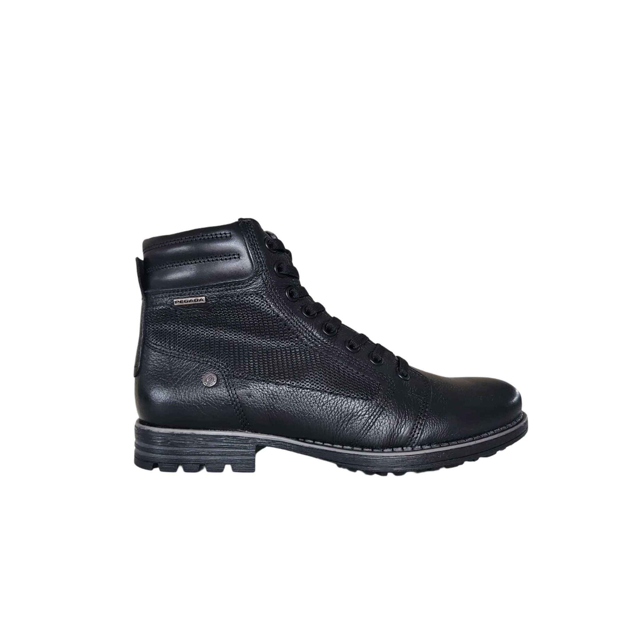 Pegada Botina Masculina Em Couro Ref. 180748
