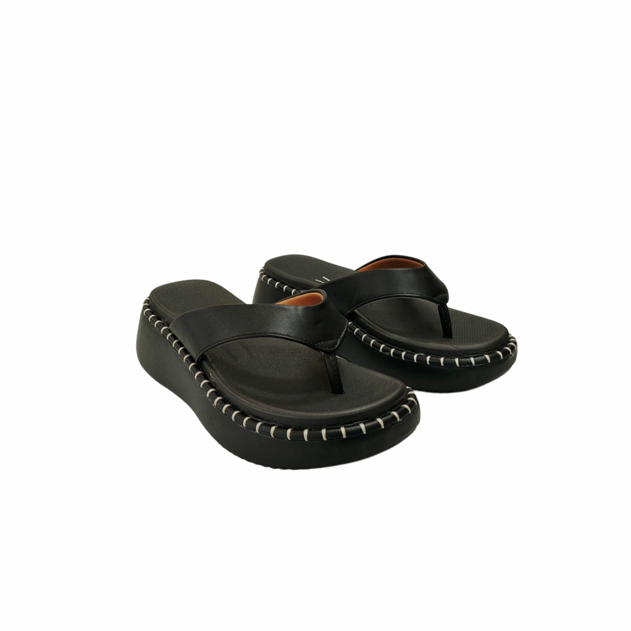 Vizzano Chinelo de Dedo Plataforma Feminino Ref. 6519.104 Preto 5