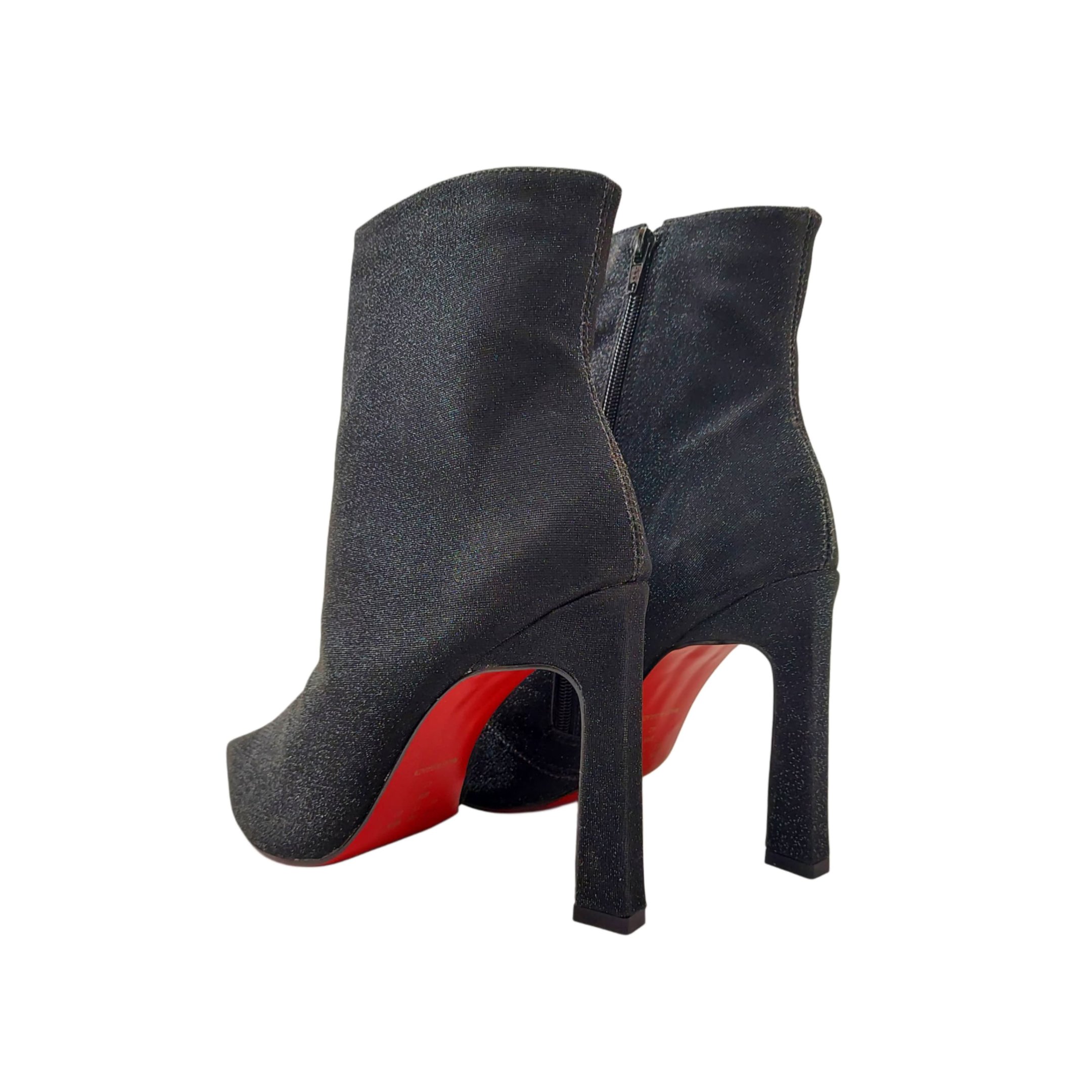 Varietta Bota Social Cano Curto Salto 12 Cm Ref. 1871975 Moon Preto 5