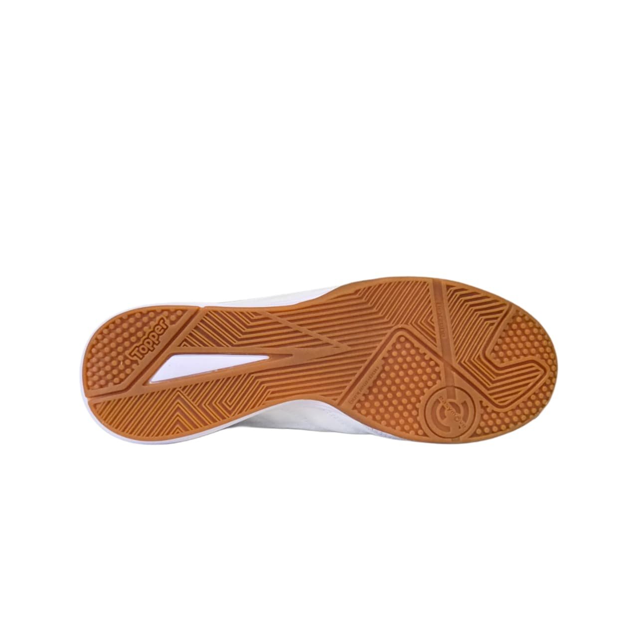 Topper Chuteira Indoor Adulto Maestro Club Ref. TP0820 Branco/Preto 4