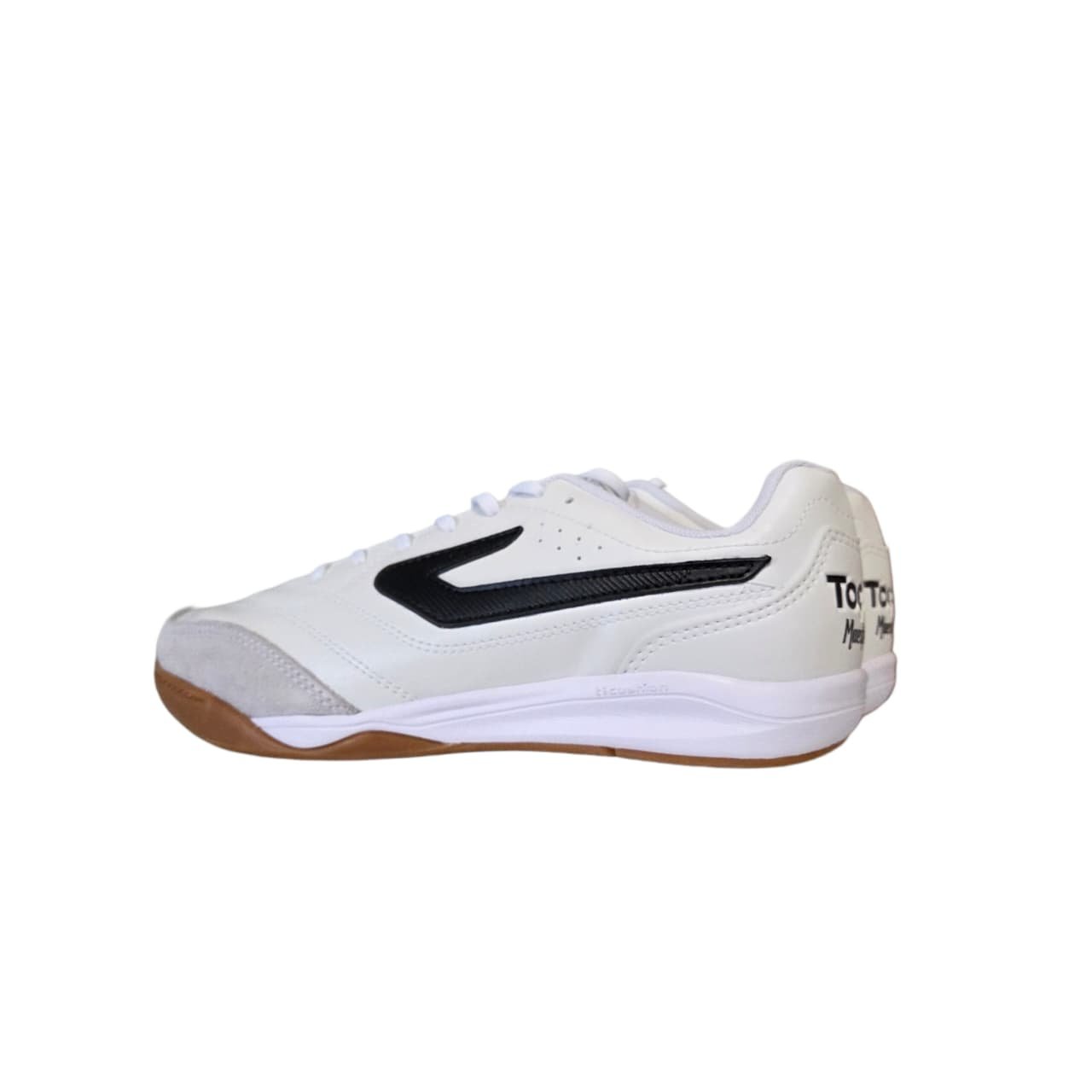 Topper Chuteira Indoor Adulto Maestro Club Ref. TP0820 Branco/Preto 8
