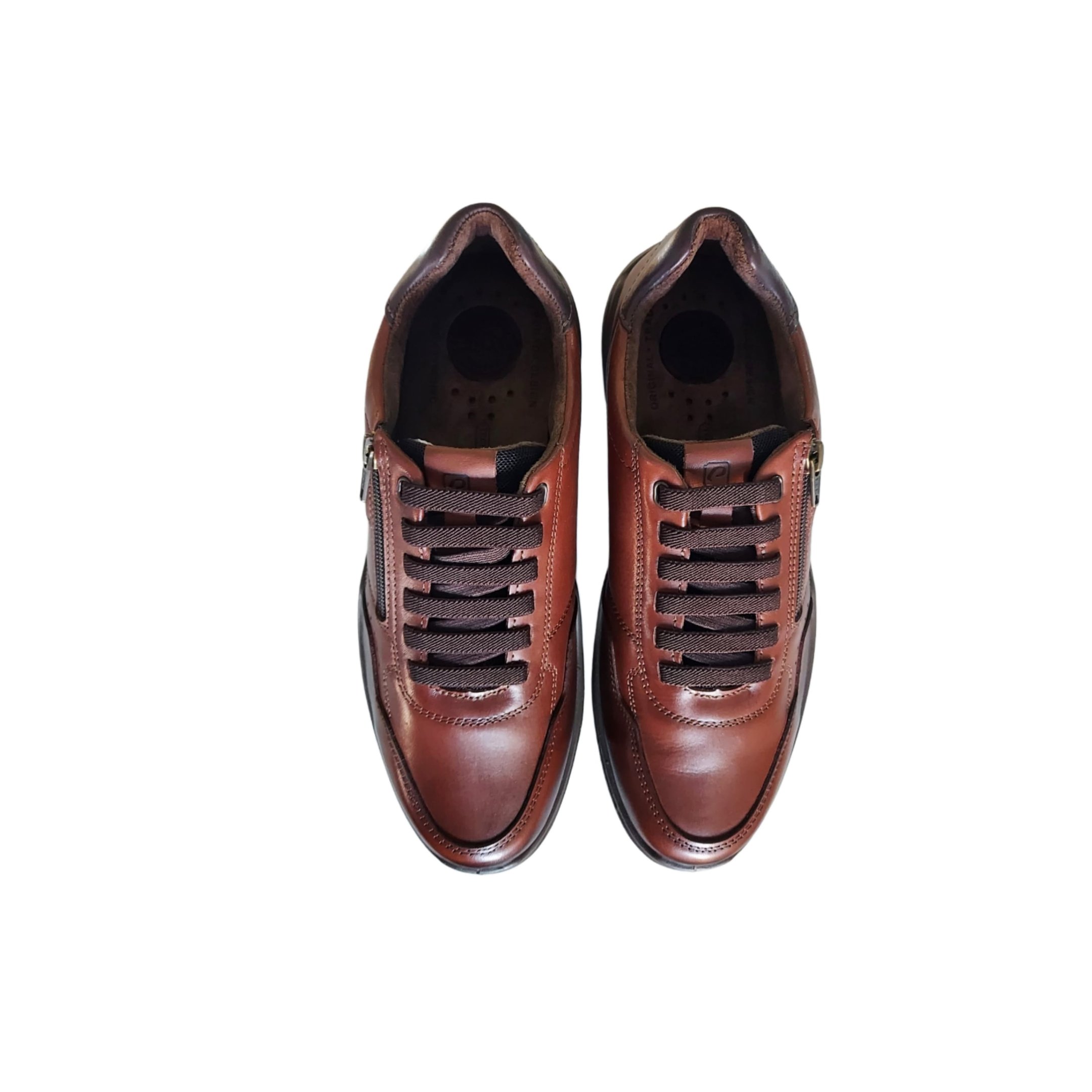 Pegada Sapatenis Masculino Em Couro Ref. 110507 Pinhão 6