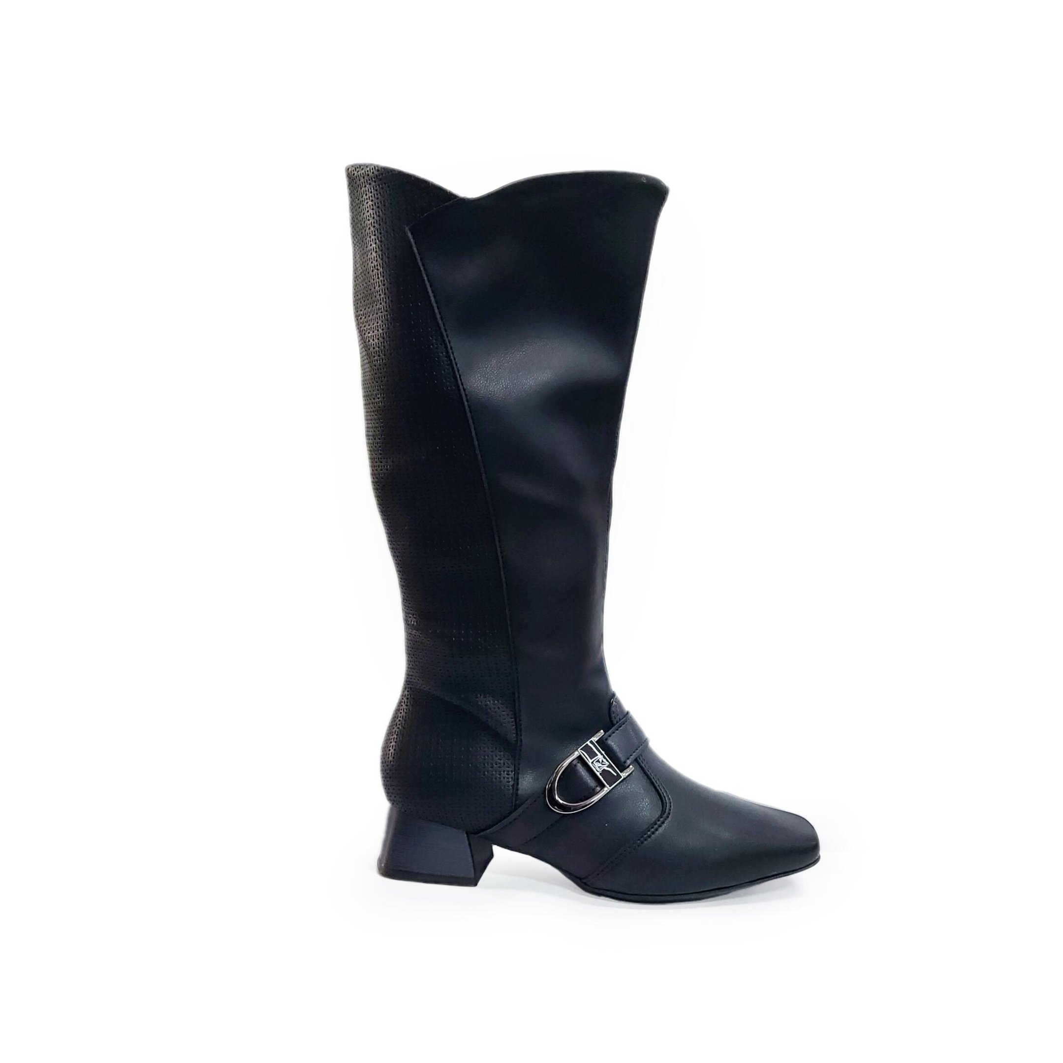 Piccadilly Bota Feminina Cano Longo Salto Bloco Ref. 160066