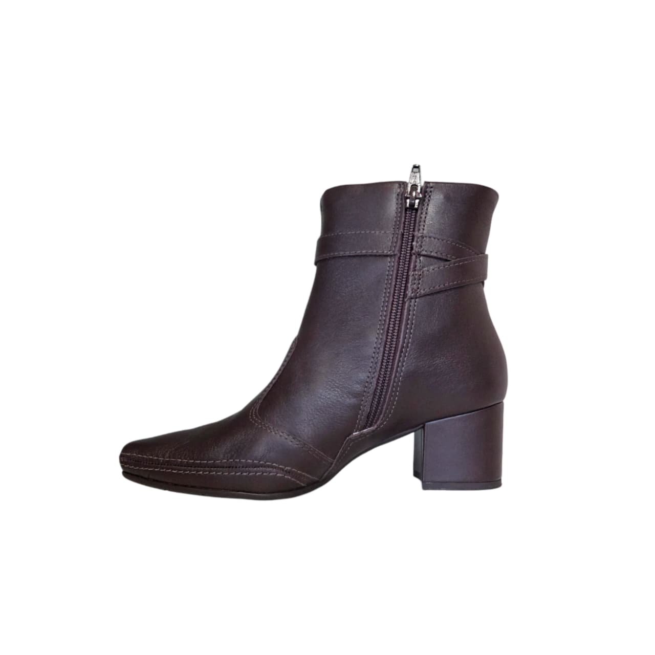 Ramarim Total Comfort Bota Cano Curto em Couro Ref. 2657102 Stout 2