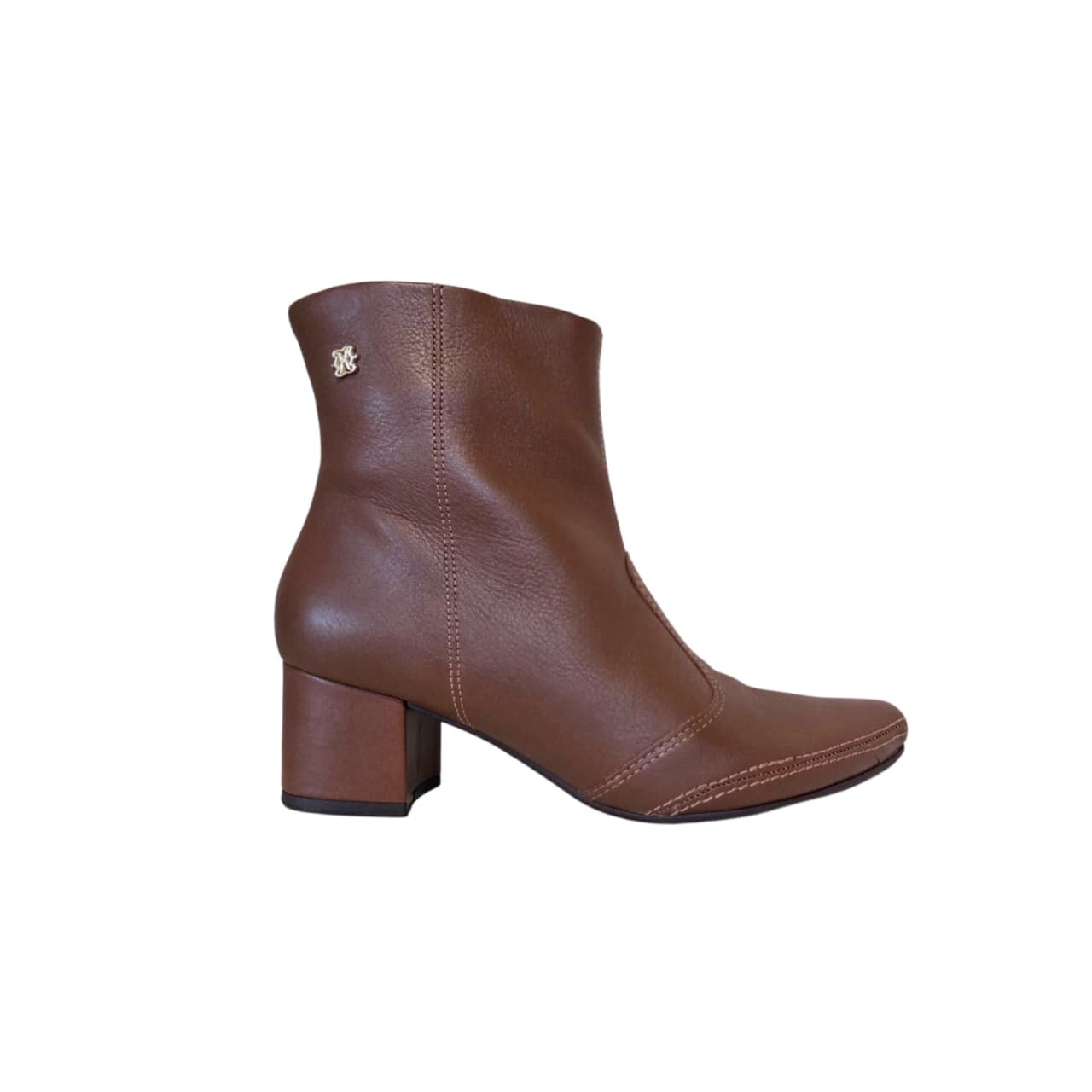 Ramarim Total Comfort Bota Cano Curto em Couro Ref. 2657101
