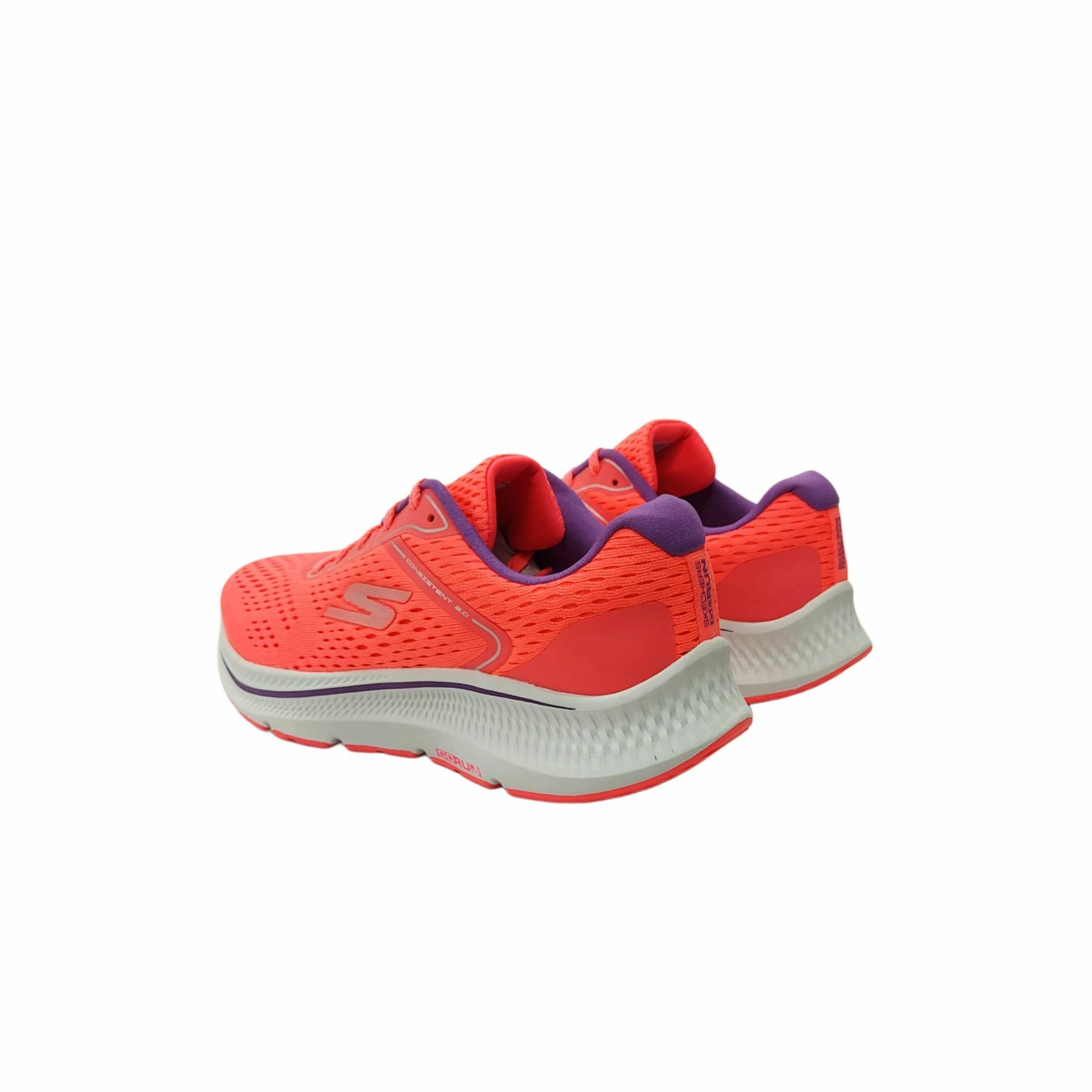 Skechers Tenis Feminino Go Run Consistent 2.0 Ref. 128607BR Laranja 4