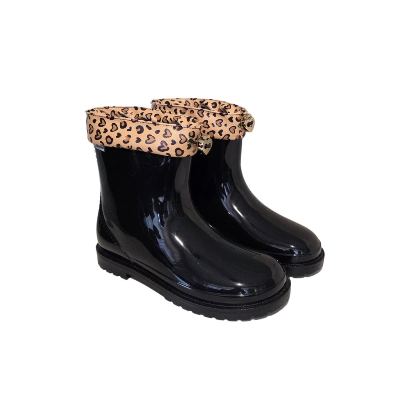 Molekinha Bota De Chuva Galocha Infantil Ref. 2187.102 Preto 2