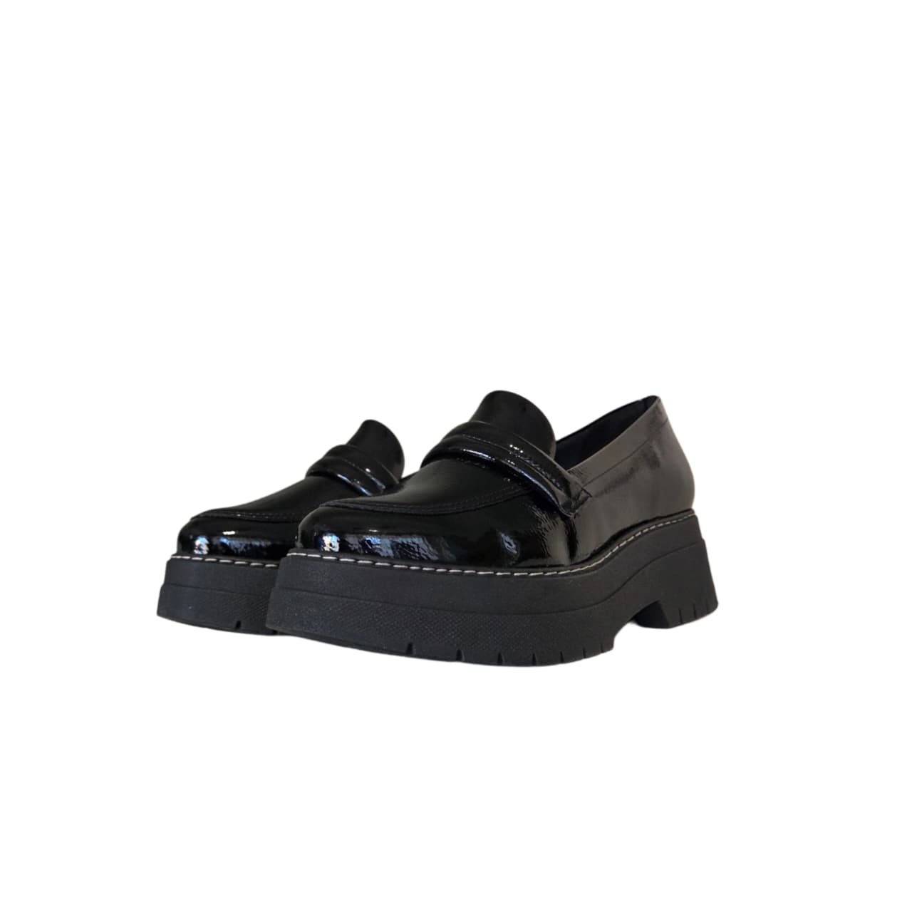Piccadilly Mocassim Loafer Feminino Ref. 318022 Preto 7