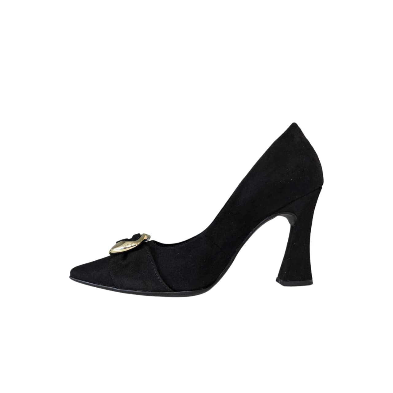 Piccadilly Sapato Feminino Salto Taca 9 cm Ref. 749251 Preto 3