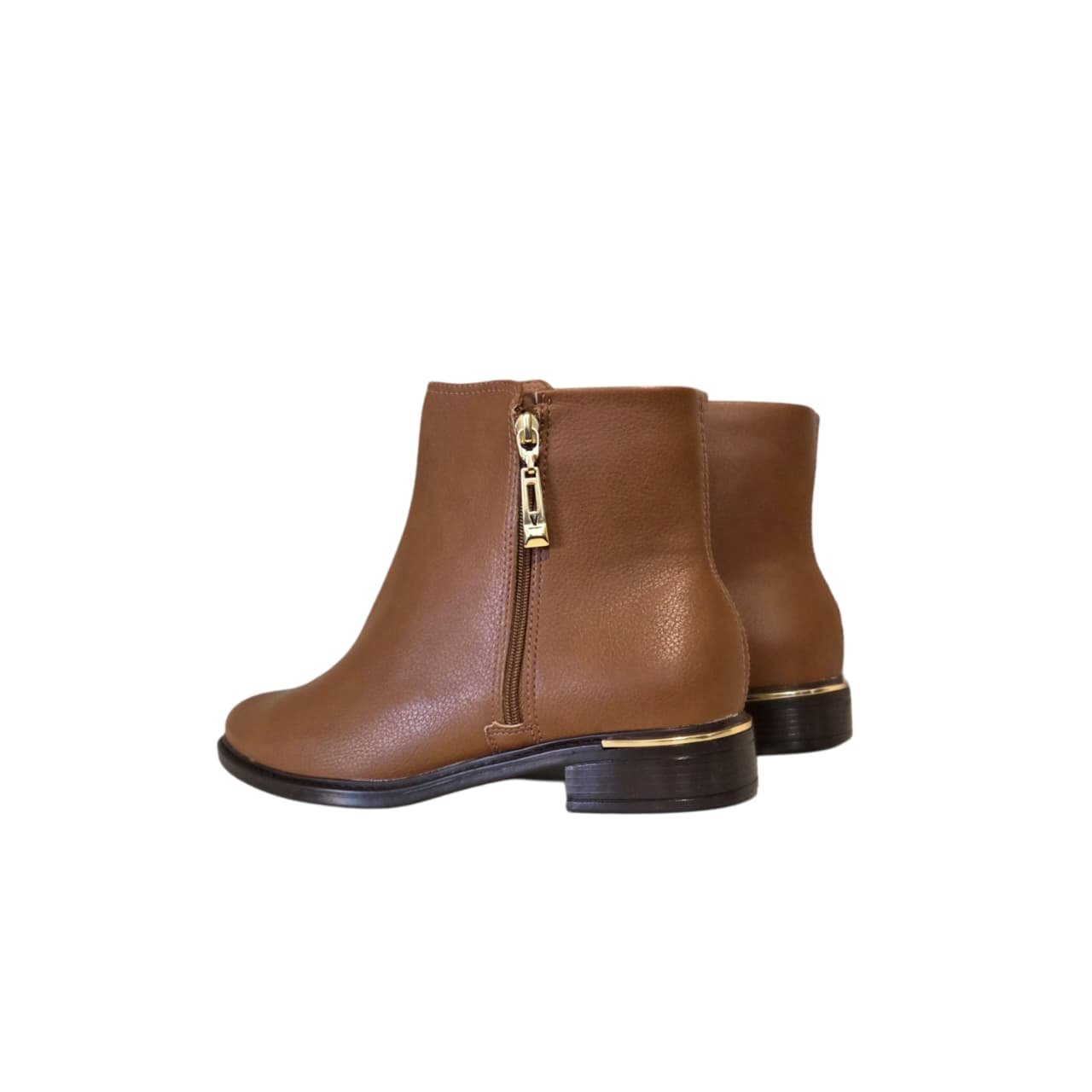 Vizzano Bota Montaria Cano Curto Feminina Ref. 3077.125 Caramelo 7