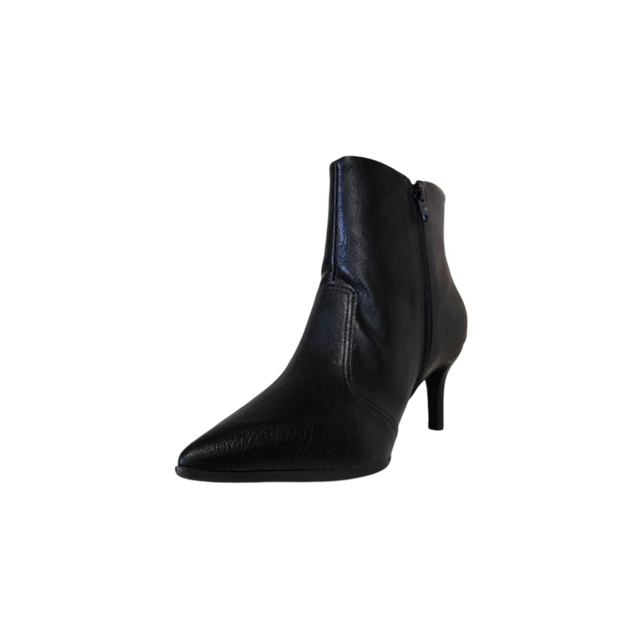 Piccadilly Bota Social Cano Curto salto 6,5 cm Ref. 772006 Preto 2