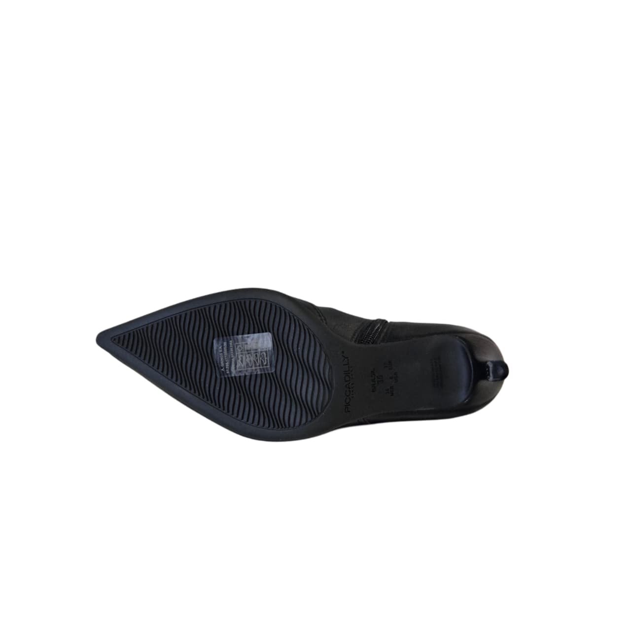 Piccadilly Bota Social Cano Curto salto 6,5 cm Ref. 772006 Preto 4