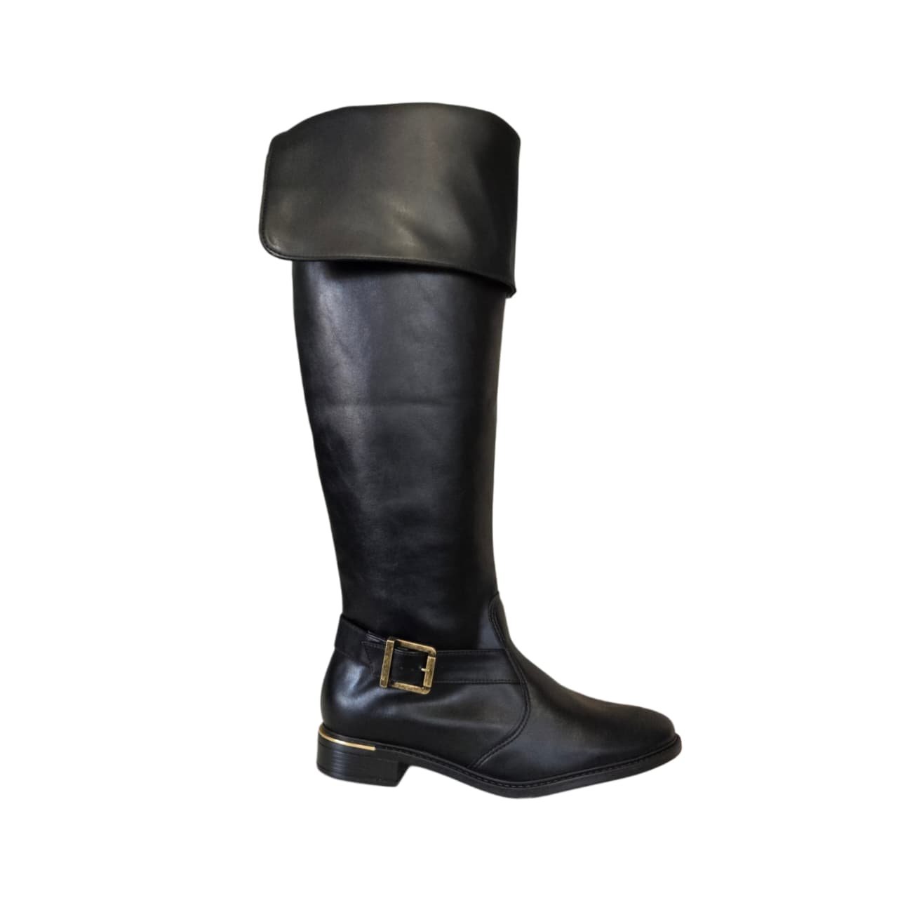 Vizzano Bota Montaria Over The Knee Feminina Ref. 3077.127 Preto 2
