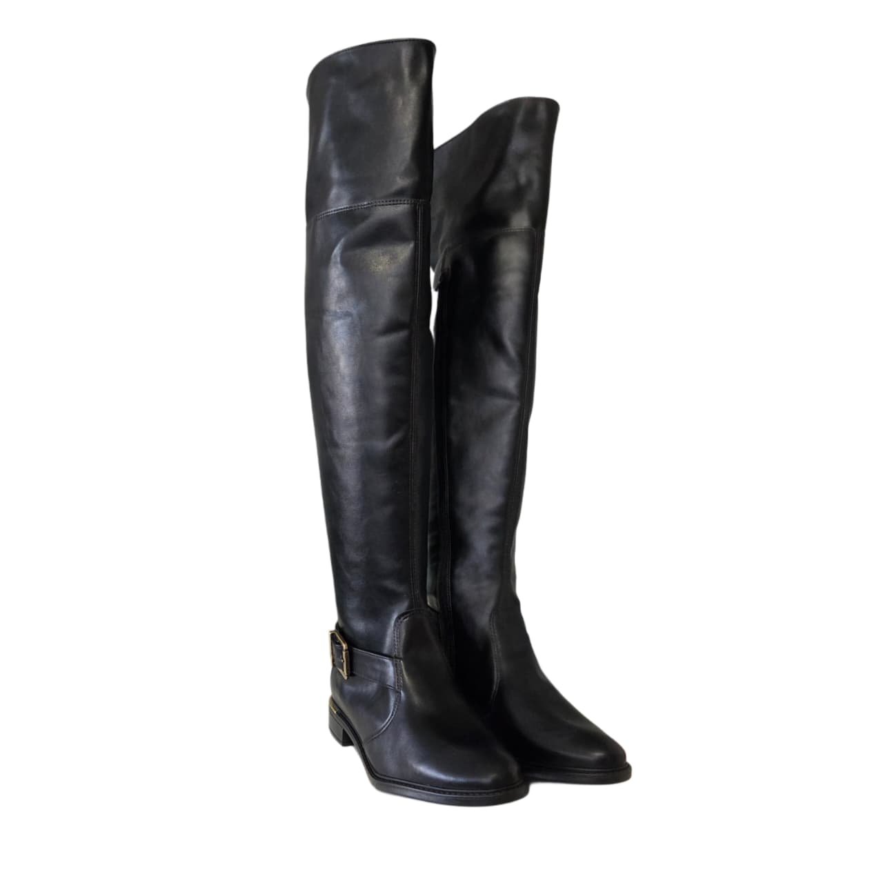 Vizzano Bota Montaria Over The Knee Feminina Ref. 3077.127 Preto 7