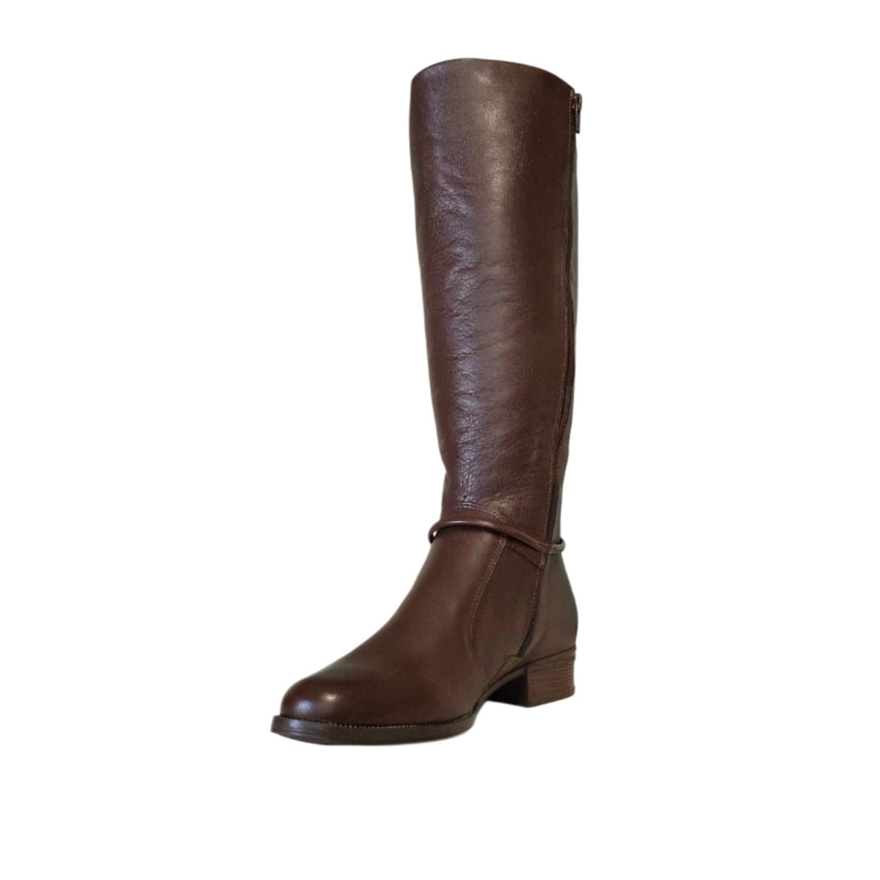 Pegada Bota Montaria Cano Longo Feminina Ref. 282064 Pinhão 2