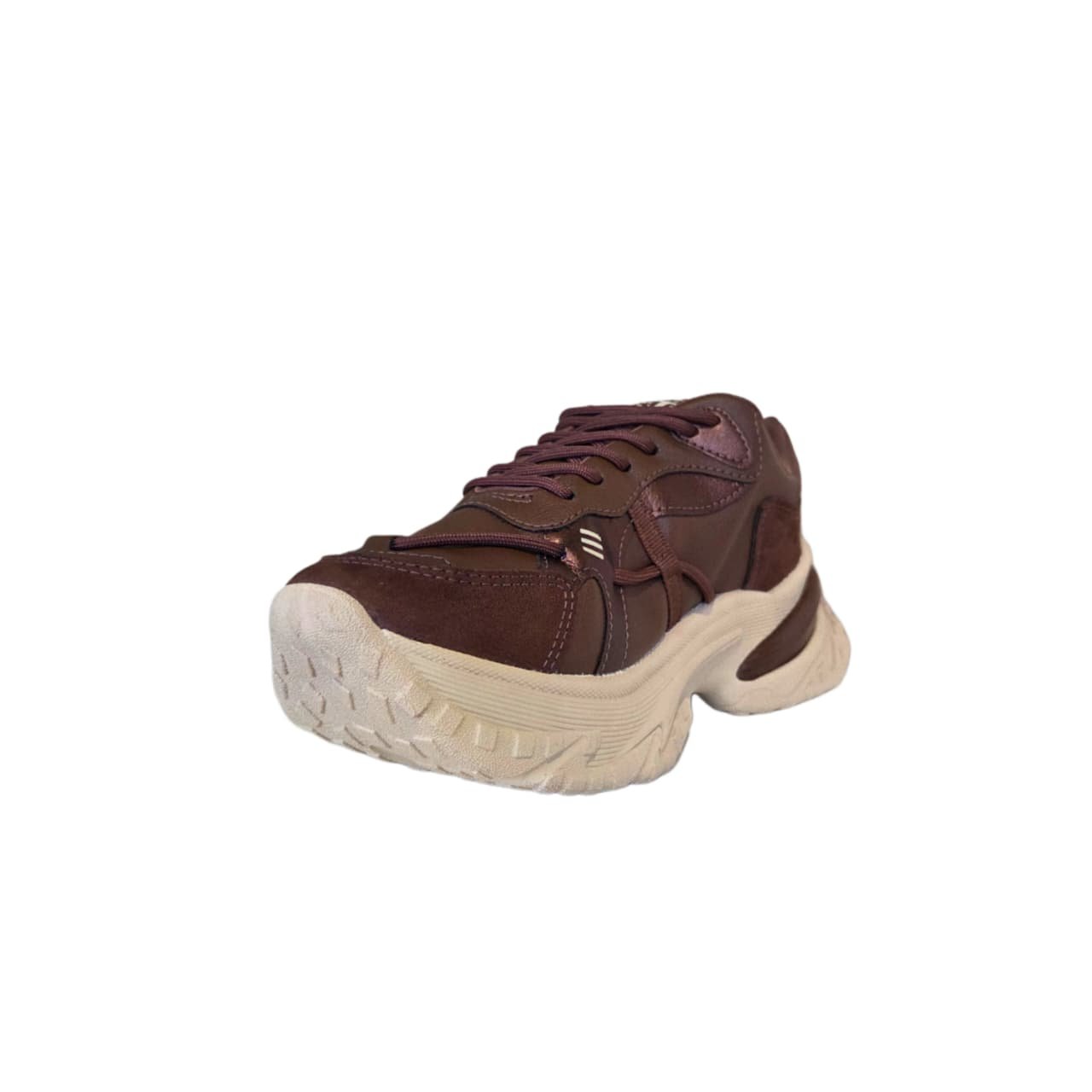 Ramarim Tenis Chunky Casual Feminino Ref. 2671102 Marrom 2