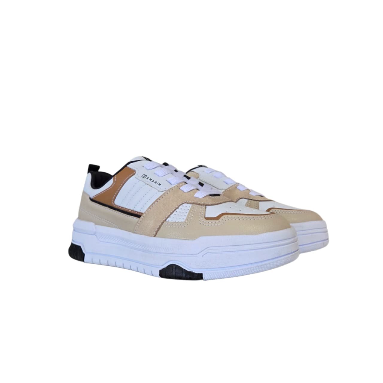 Ramarim Tenis Casual Street Feminino Ref. 2694102 Bege 5