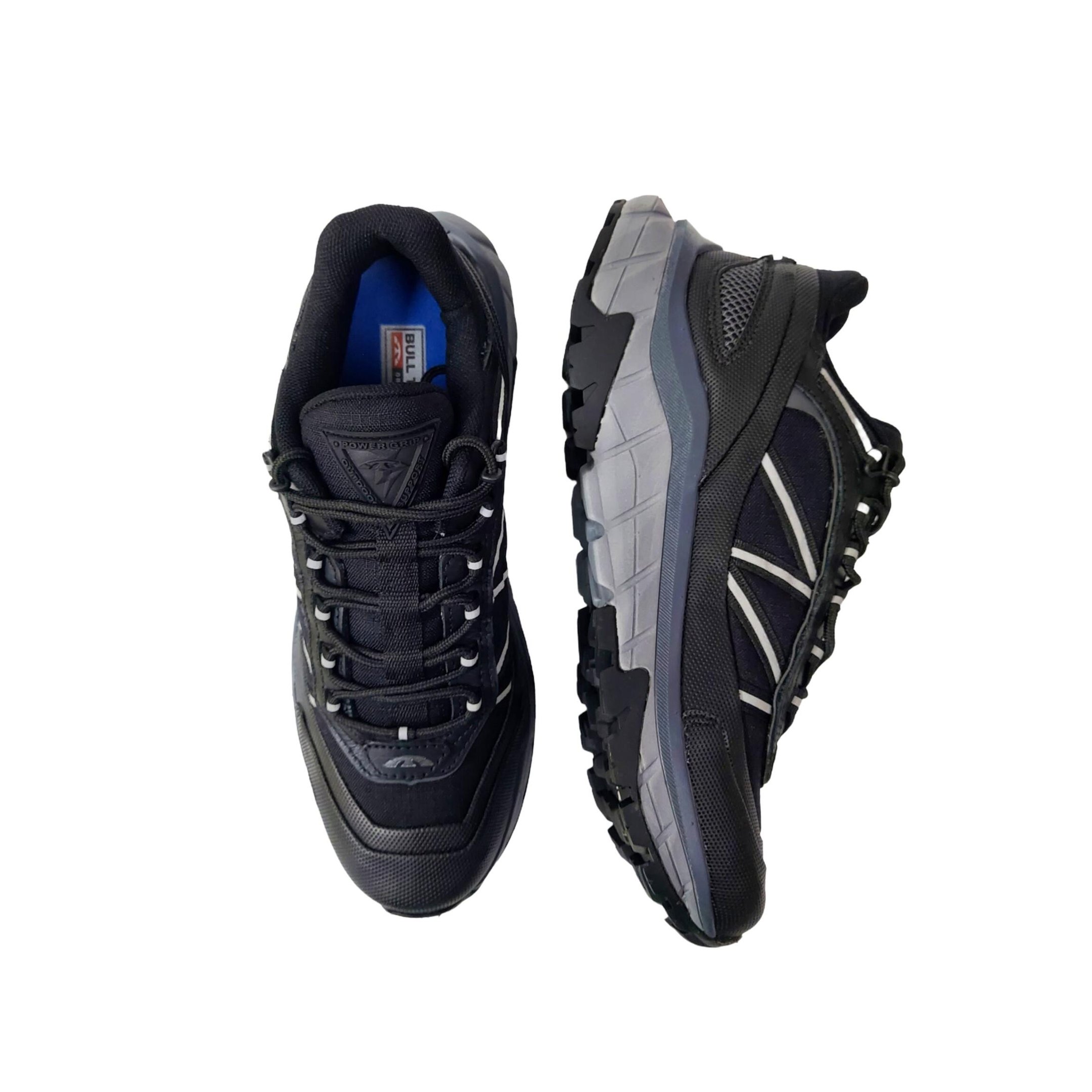 Bull Terrier Tenis Adventure Masculino em Couro Ref. FUSION Preto 9