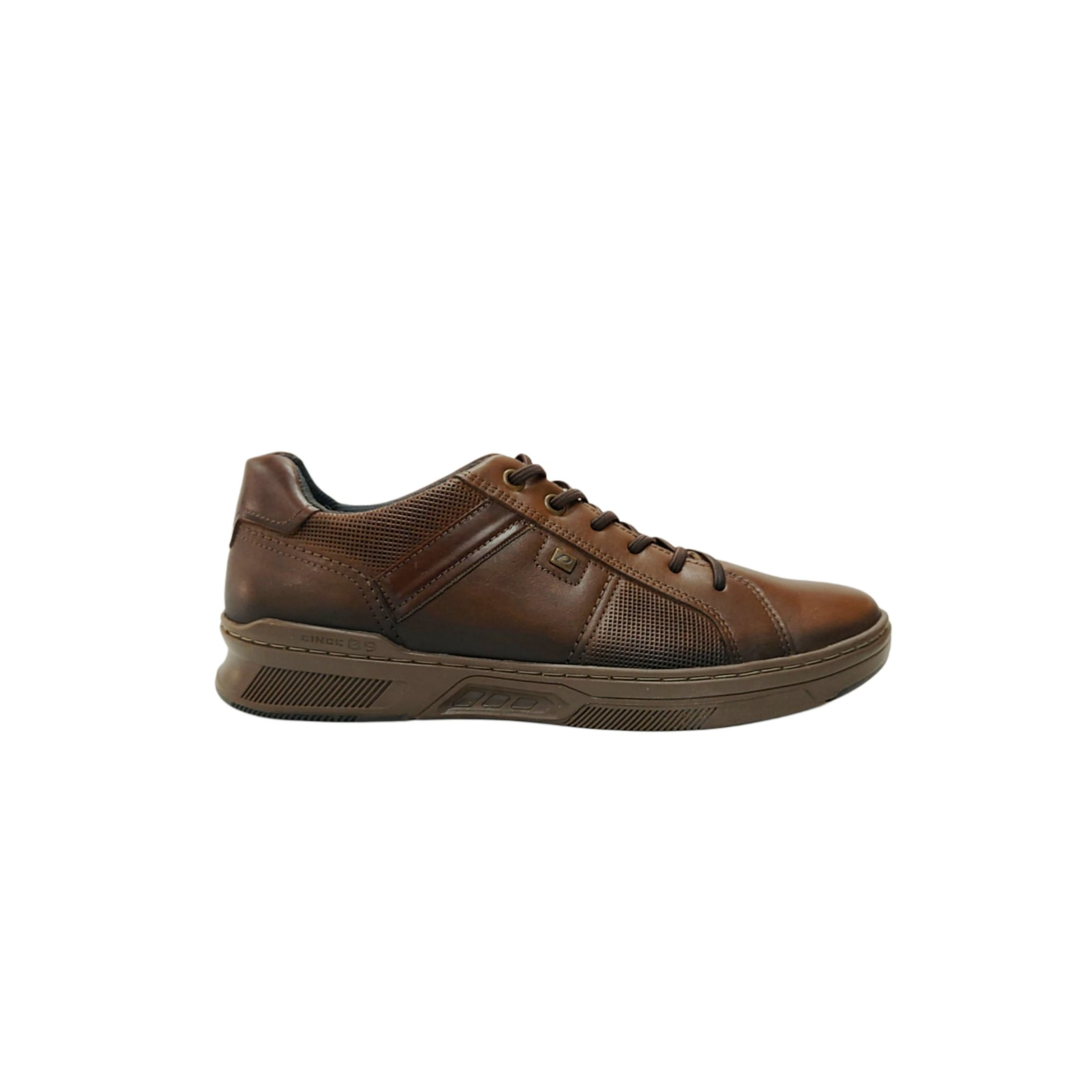 Pegada Sapatenis Masculino Em Couro Ref. 110605