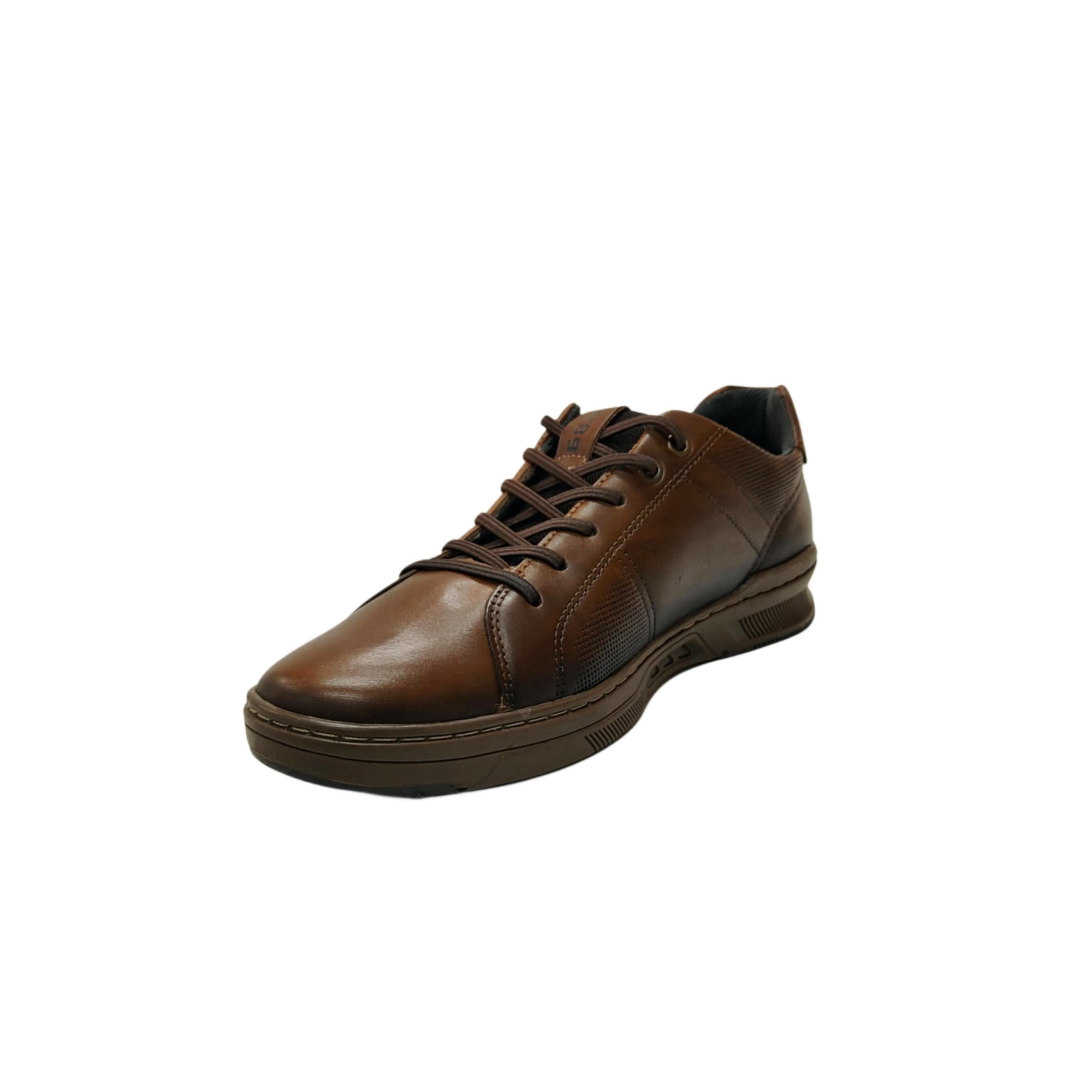 Pegada Sapatenis Masculino Em Couro Ref. 110605 Tabaco 2