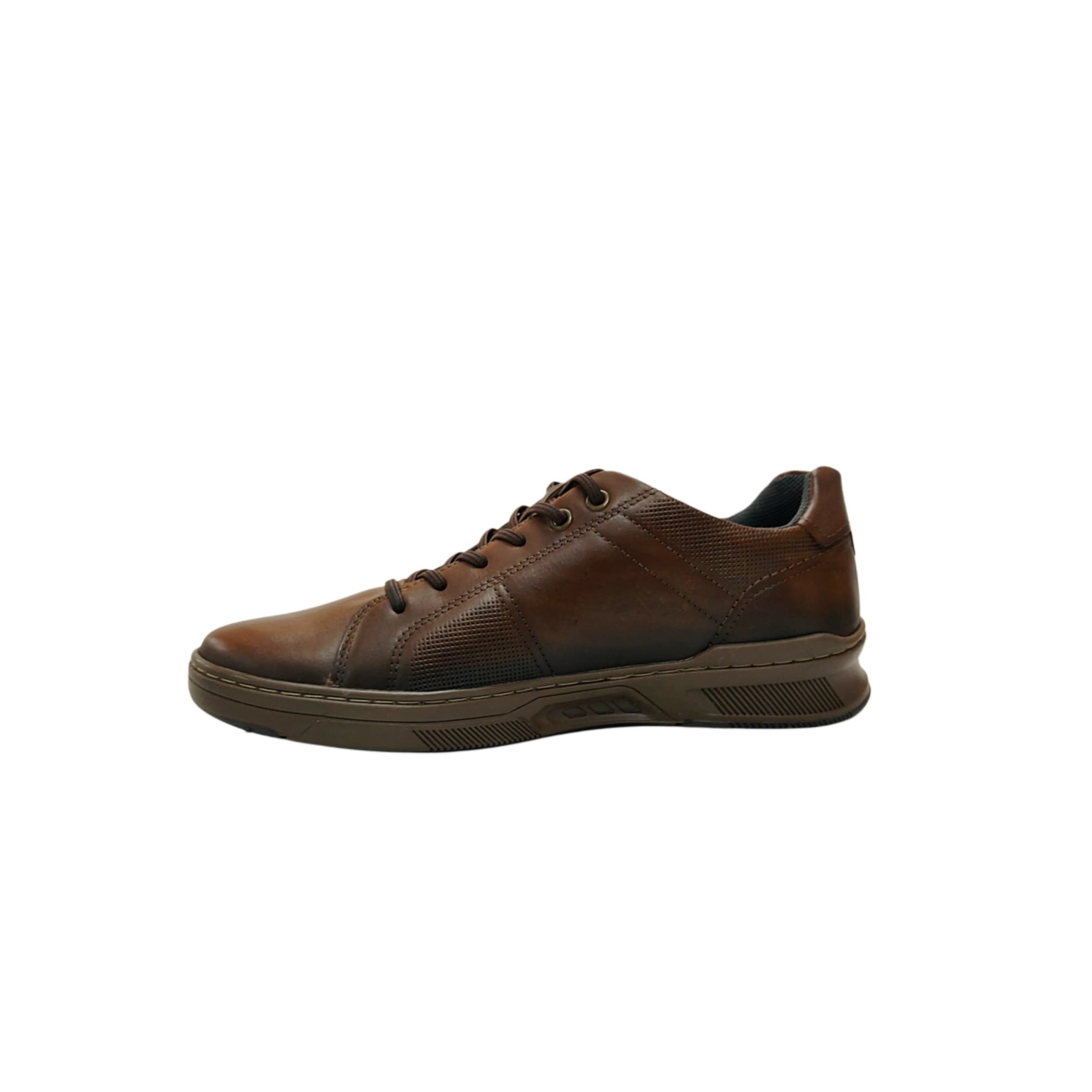 Pegada Sapatenis Masculino Em Couro Ref. 110605 Tabaco 3