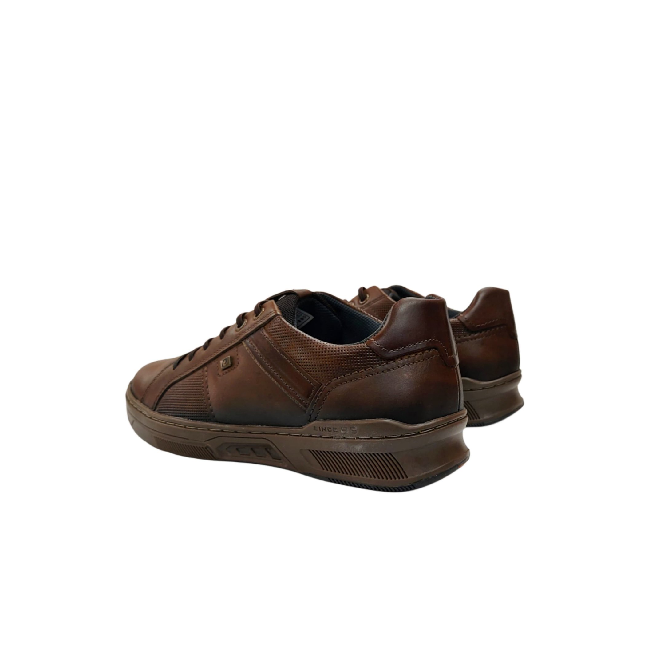 Pegada Sapatenis Masculino Em Couro Ref. 110605 Tabaco 4