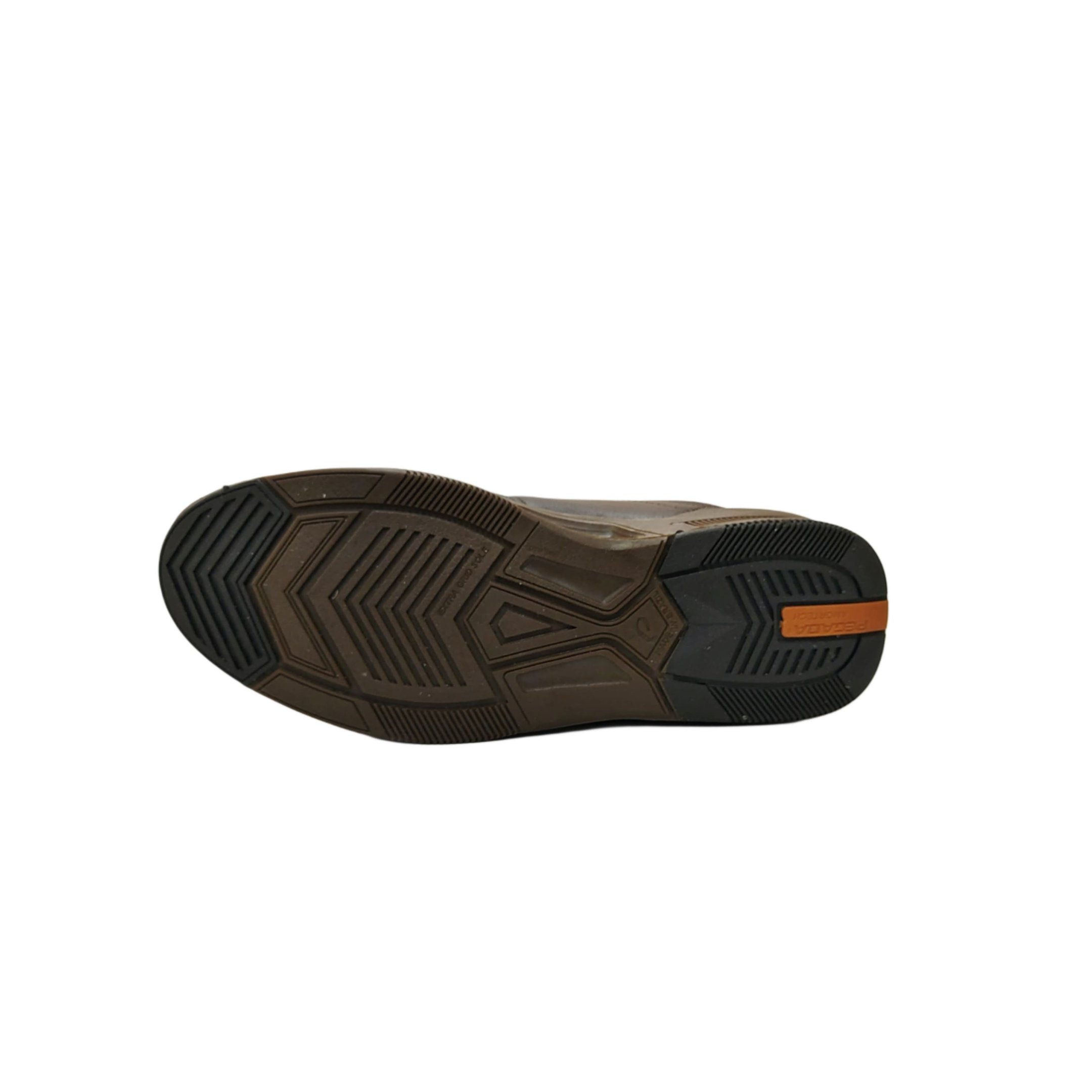 Pegada Sapatenis Masculino Em Couro Ref. 110605 Tabaco 7