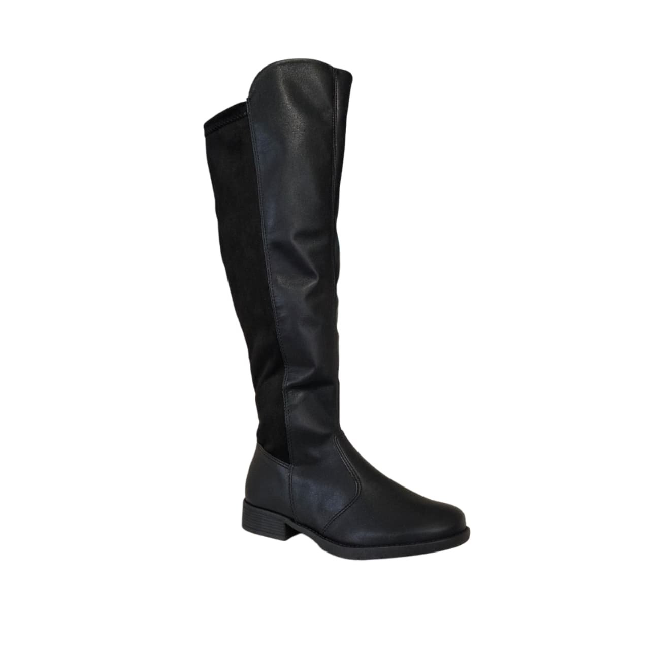 Piccadilly Bota Montaria Cano Longo Feminina Ref. 653029 Preto 2