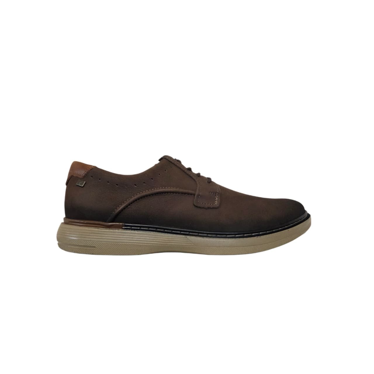 Pegada Sapato Oxford Casual Masculino Em Couro Ref.127603