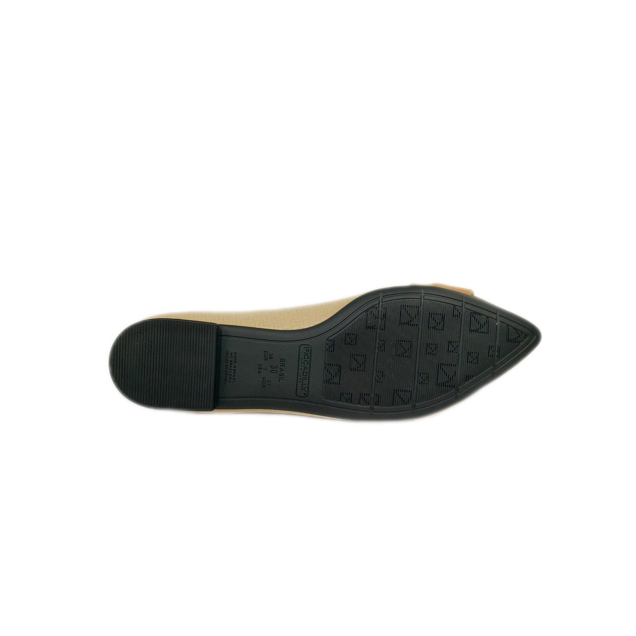 Piccadilly Sapatilha Feminina Bico Fino Ref. 274092 Amendoa 5