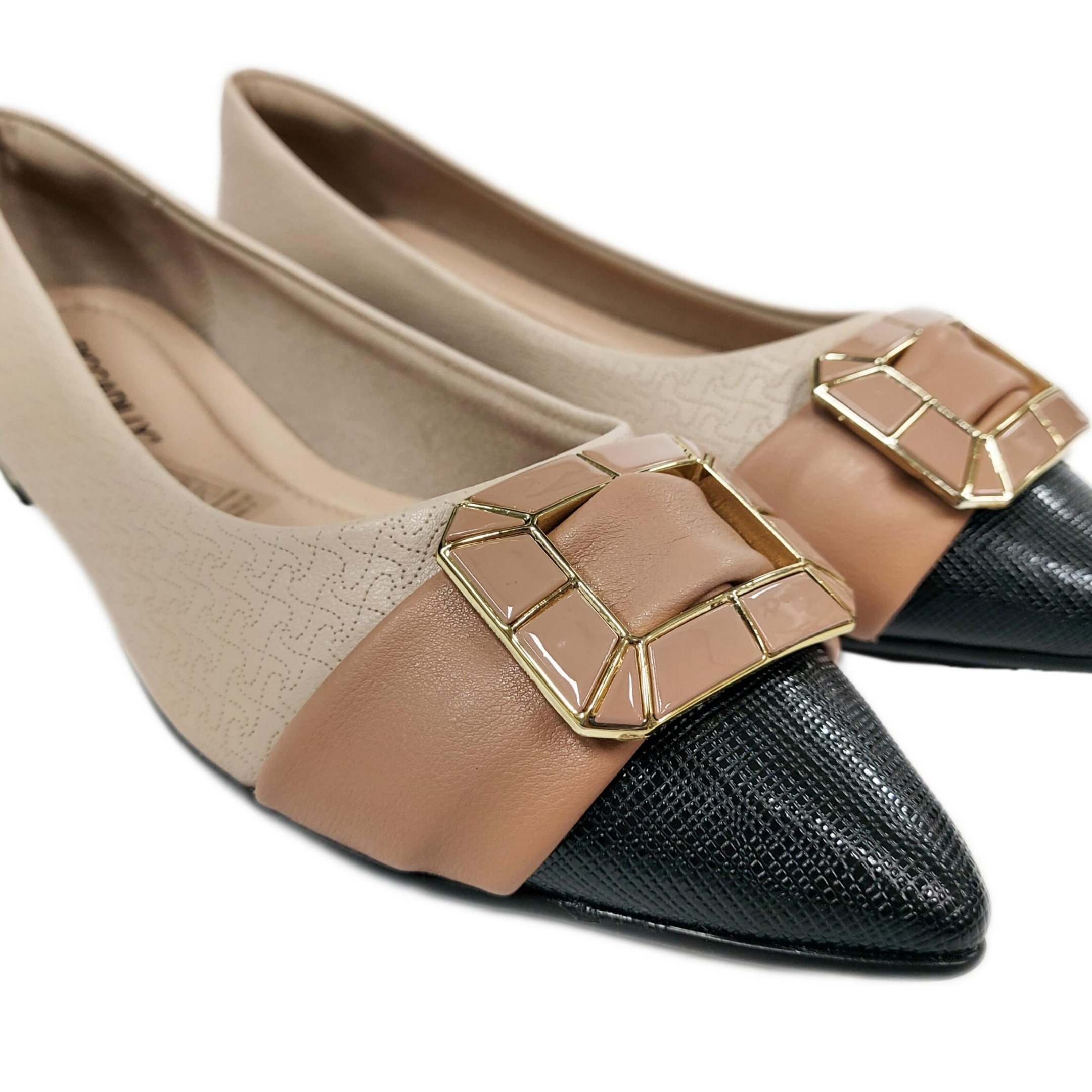 Piccadilly Sapatilha Feminina Bico Fino Ref. 274092 Amendoa 6