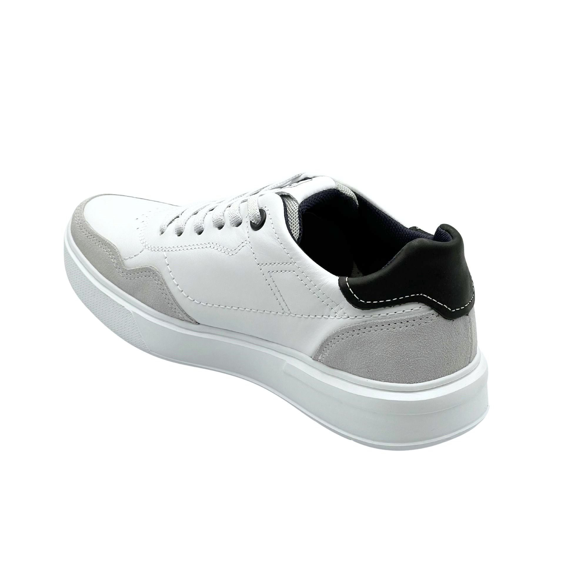 Pegada Sapatenis Masculino em Couro Ref. 111903 Branco 4
