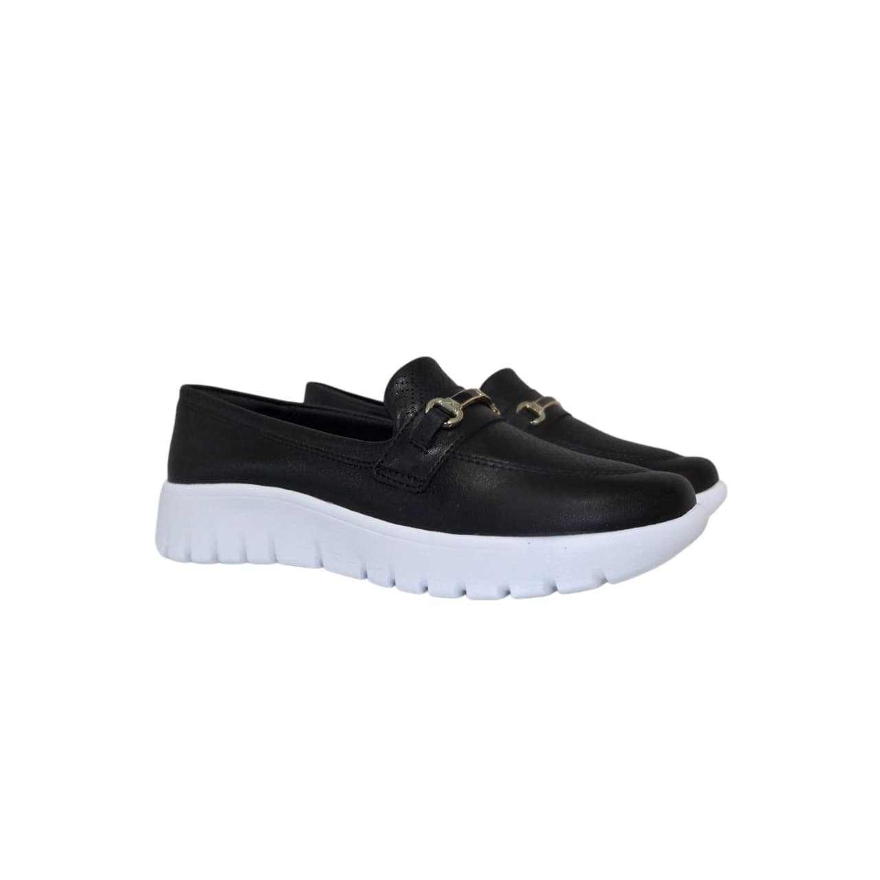 Piccadilly Tenis Casual Slip On Feminino Ref. 950052 Preto 5