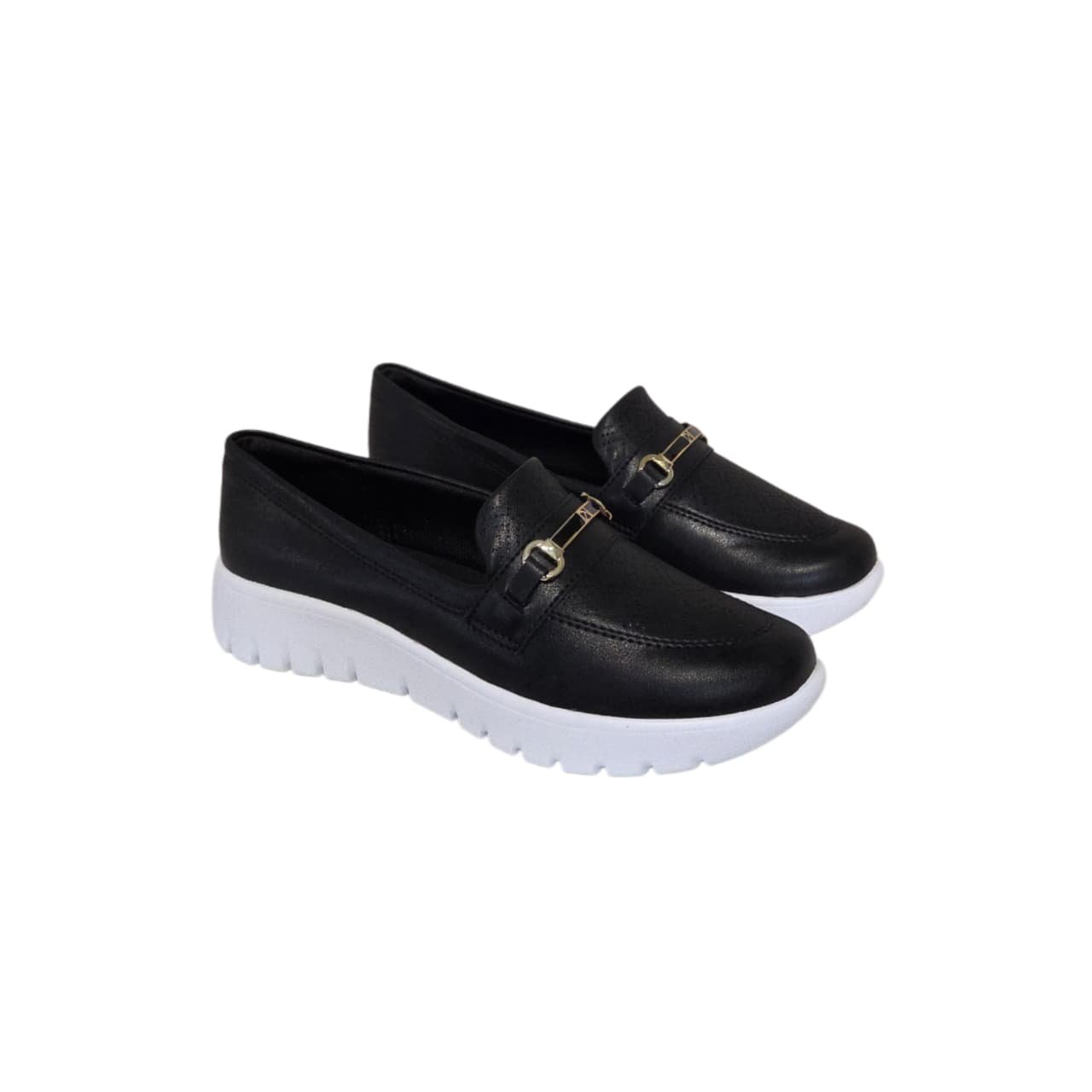 Piccadilly Tenis Casual Slip On Feminino Ref. 950052 Preto 6