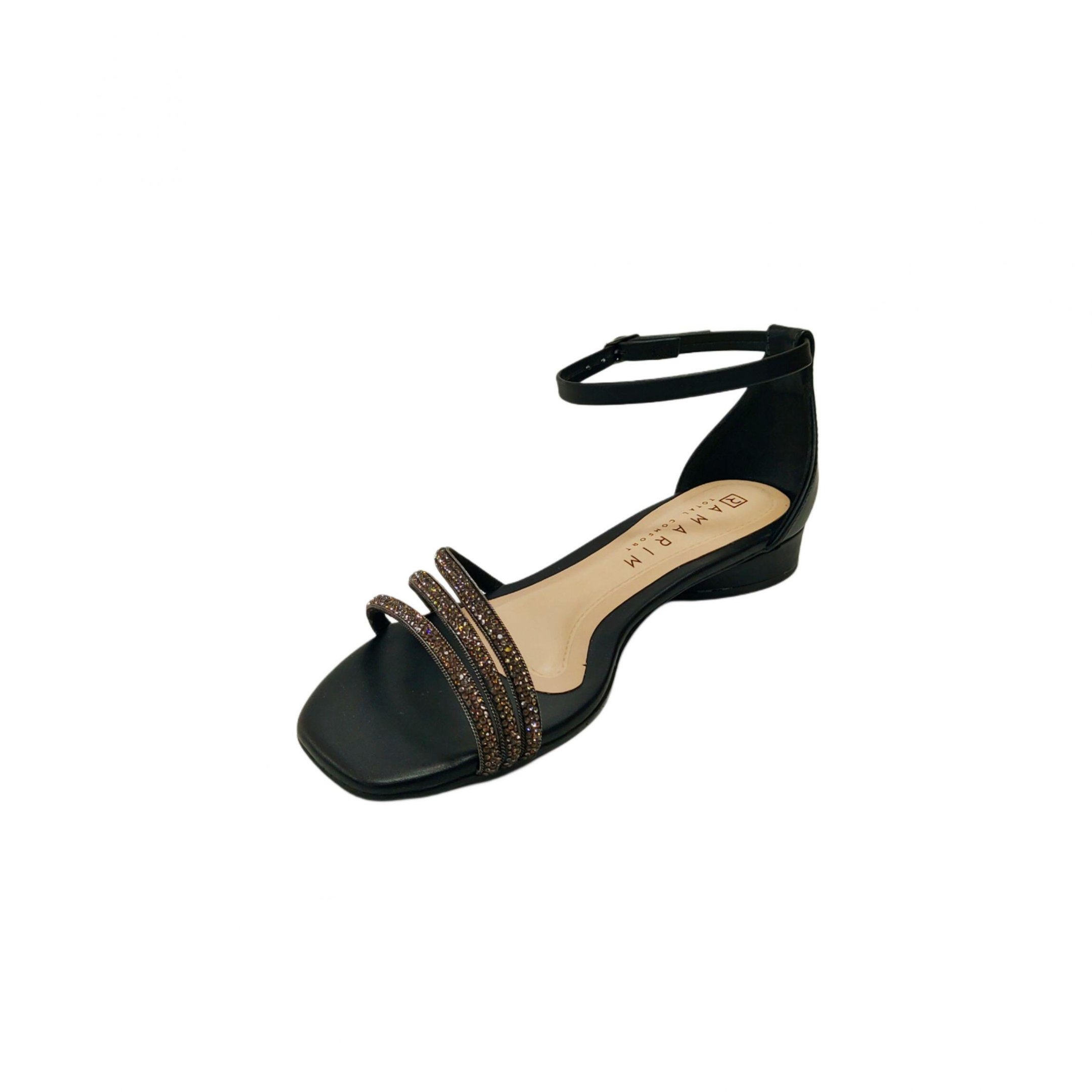 Ramarim Sandalia Rasteira Feminina Ref. 2423208 Preto 2