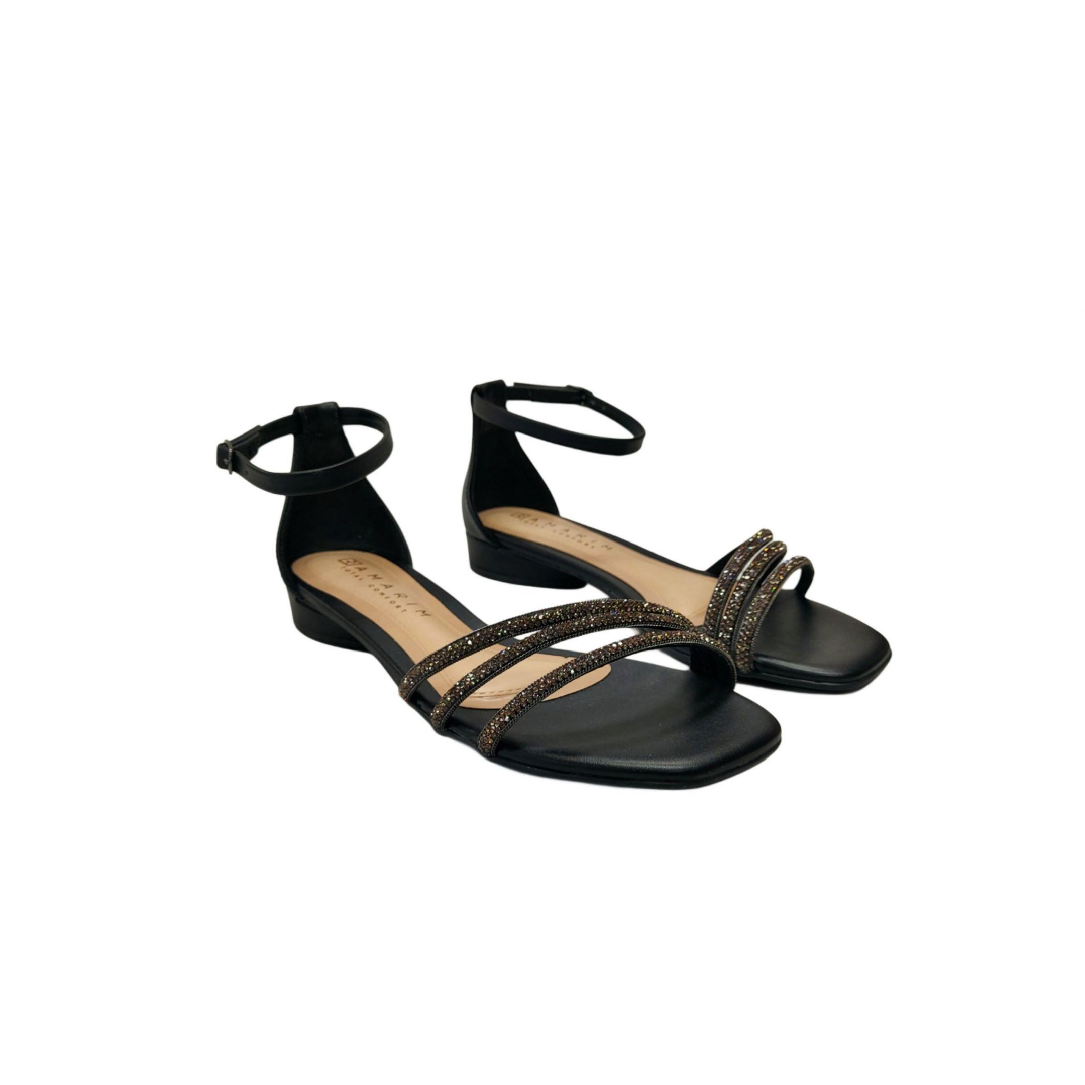Ramarim Sandalia Rasteira Feminina Ref. 2423208 Preto 4
