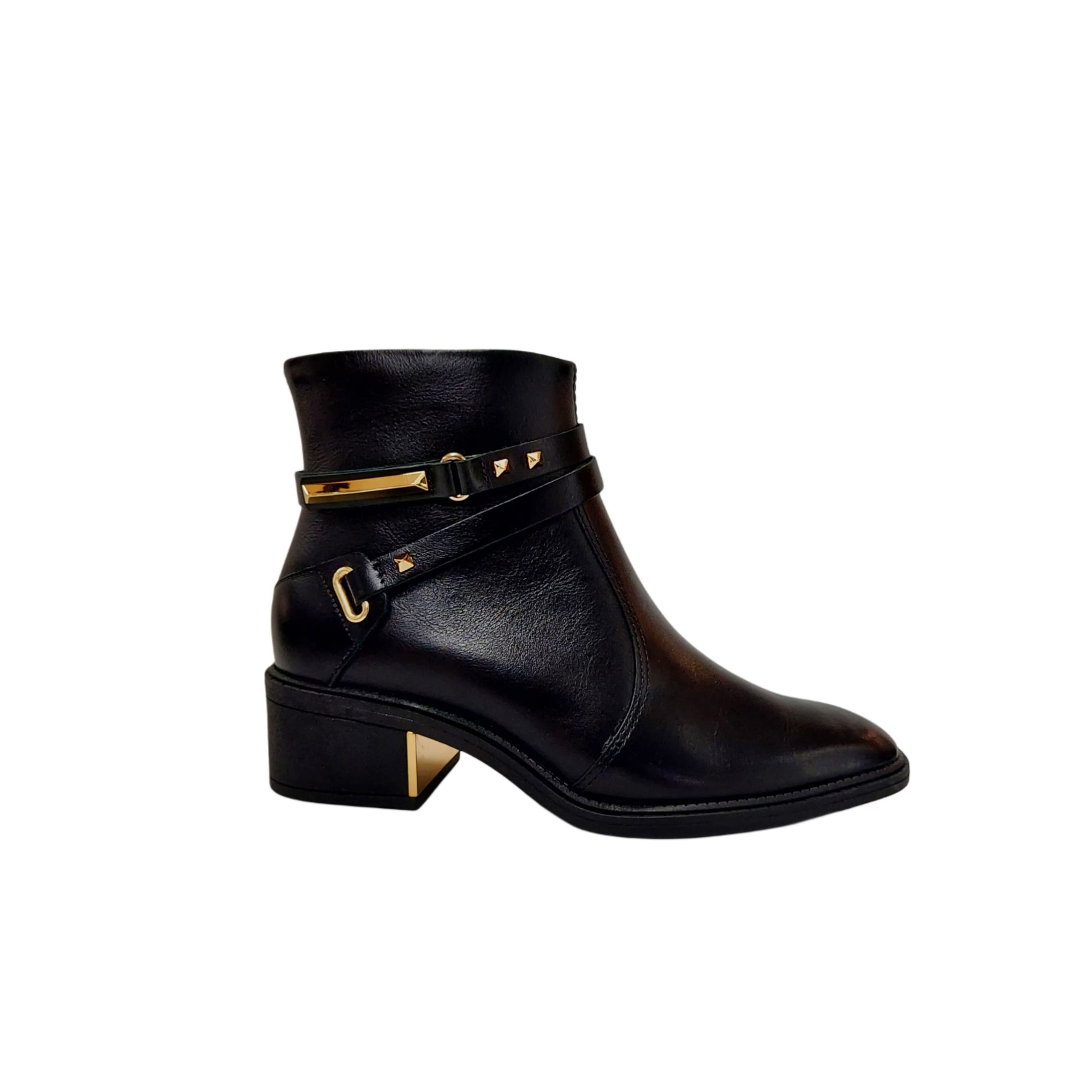 Ramarim Bota Montaria Cano Curto Em Couro Ref. 2565104