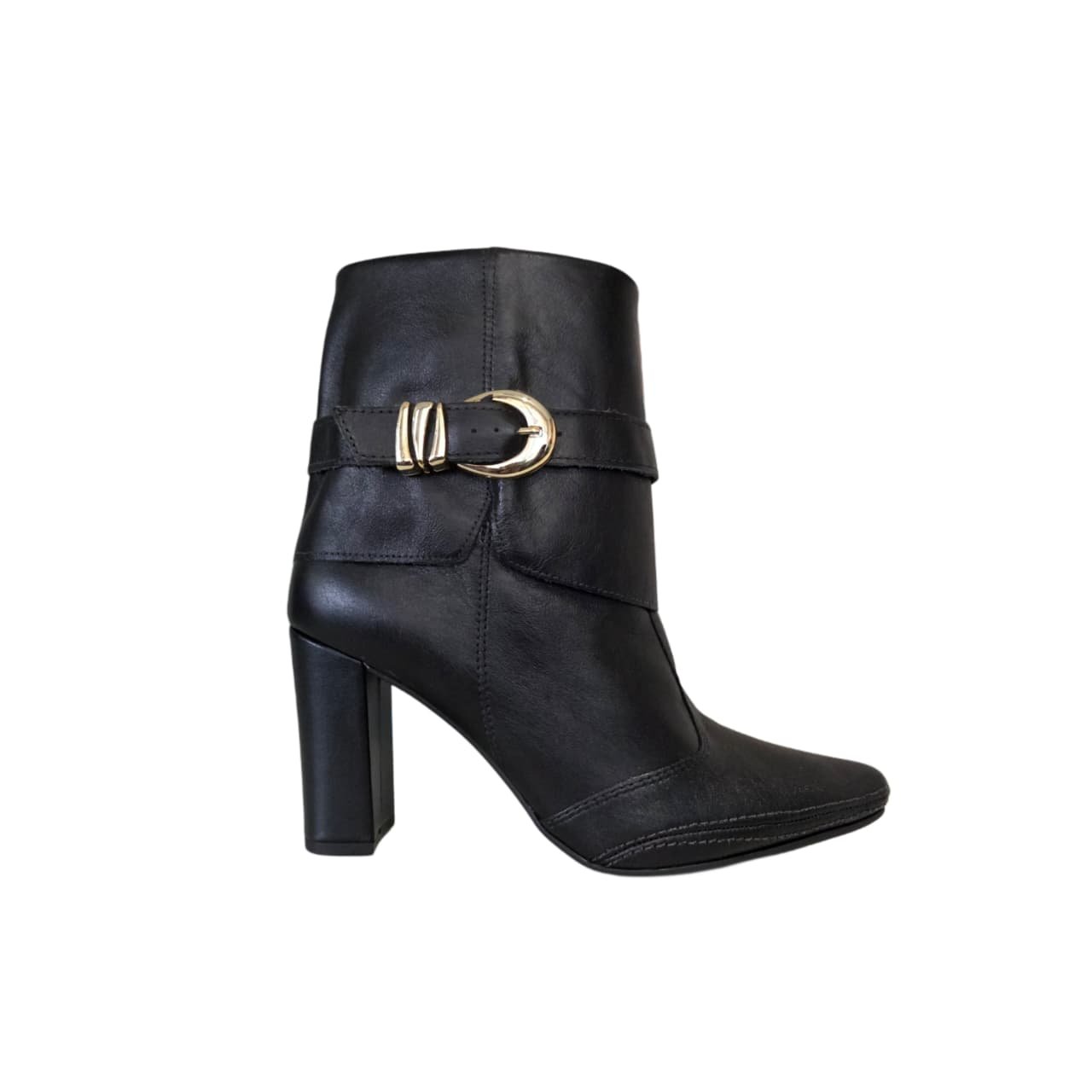 Ramarim Total Comfort Bota Cano Curto em Couro Ref. 2615103