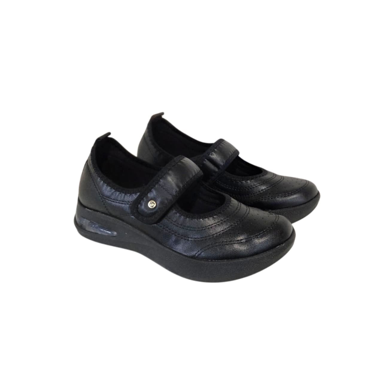 Piccadilly Tenis Casual Feminino Soft Step Ref. 940016 Preto 2