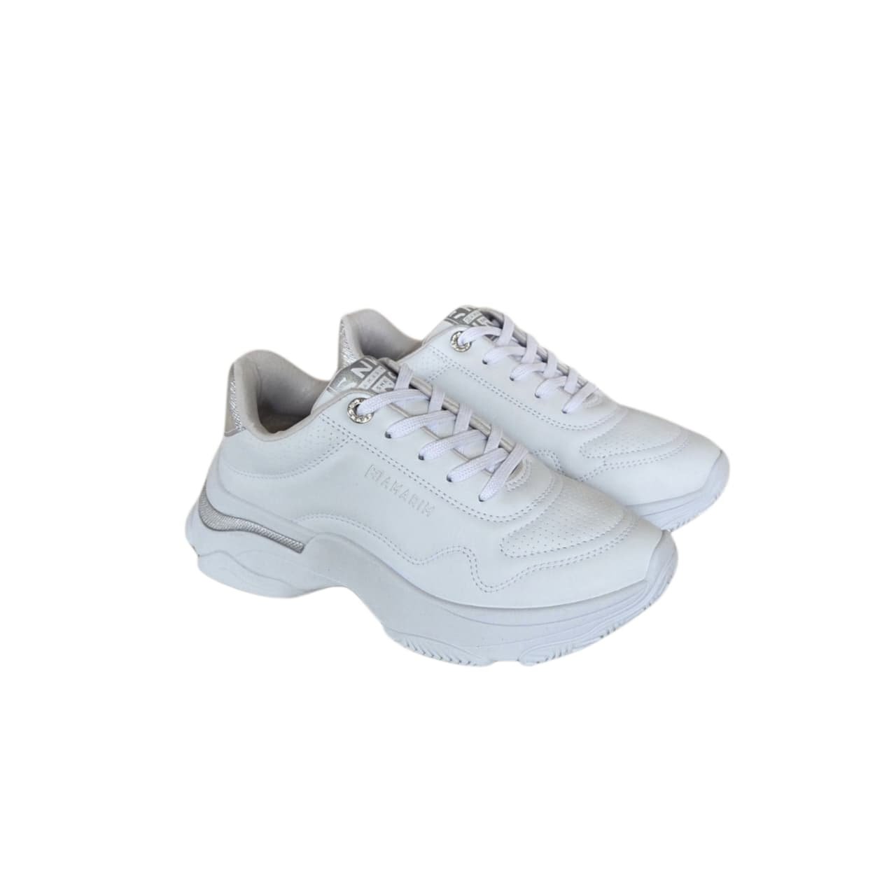 Ramarim Tenis Casual Chunky Feminino Ref. 2674203 Branco 6