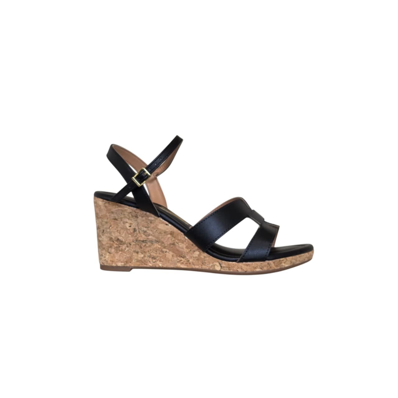 Vizzano Sandalia Anabela Feminina Salto 7 cm Ref. 6501.130