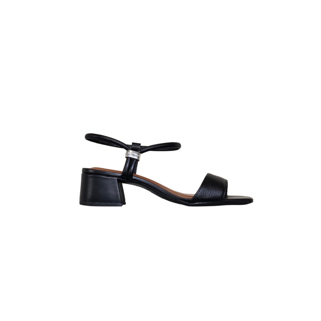 Bottero Sandalia Feminina em Couro Salto 4,5 cm Ref. 374017